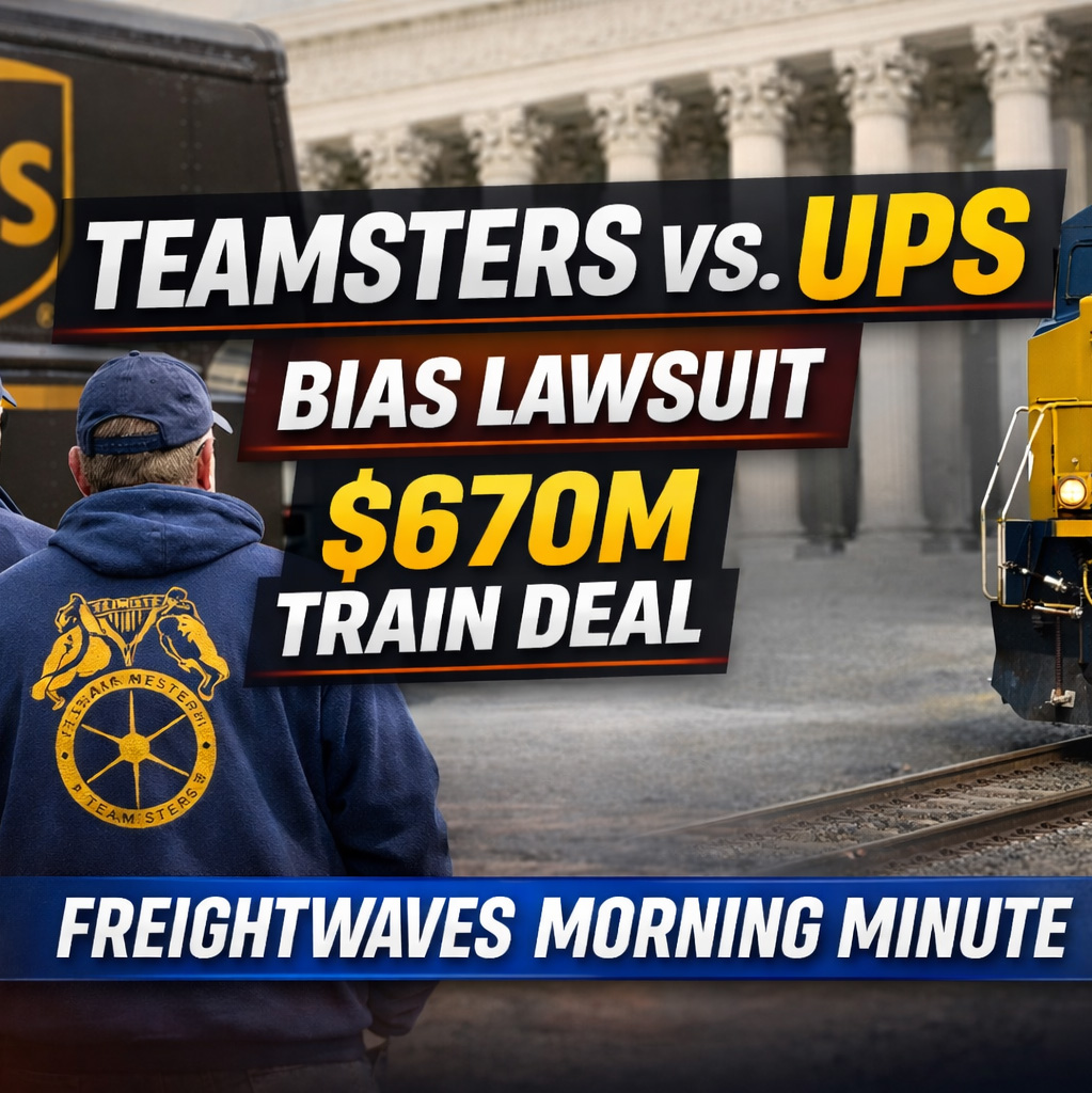 Teamsters Sue UPS to Block Buyouts, CSX Signs $670M Deal & Deaf Driver Victory | Morning Minute