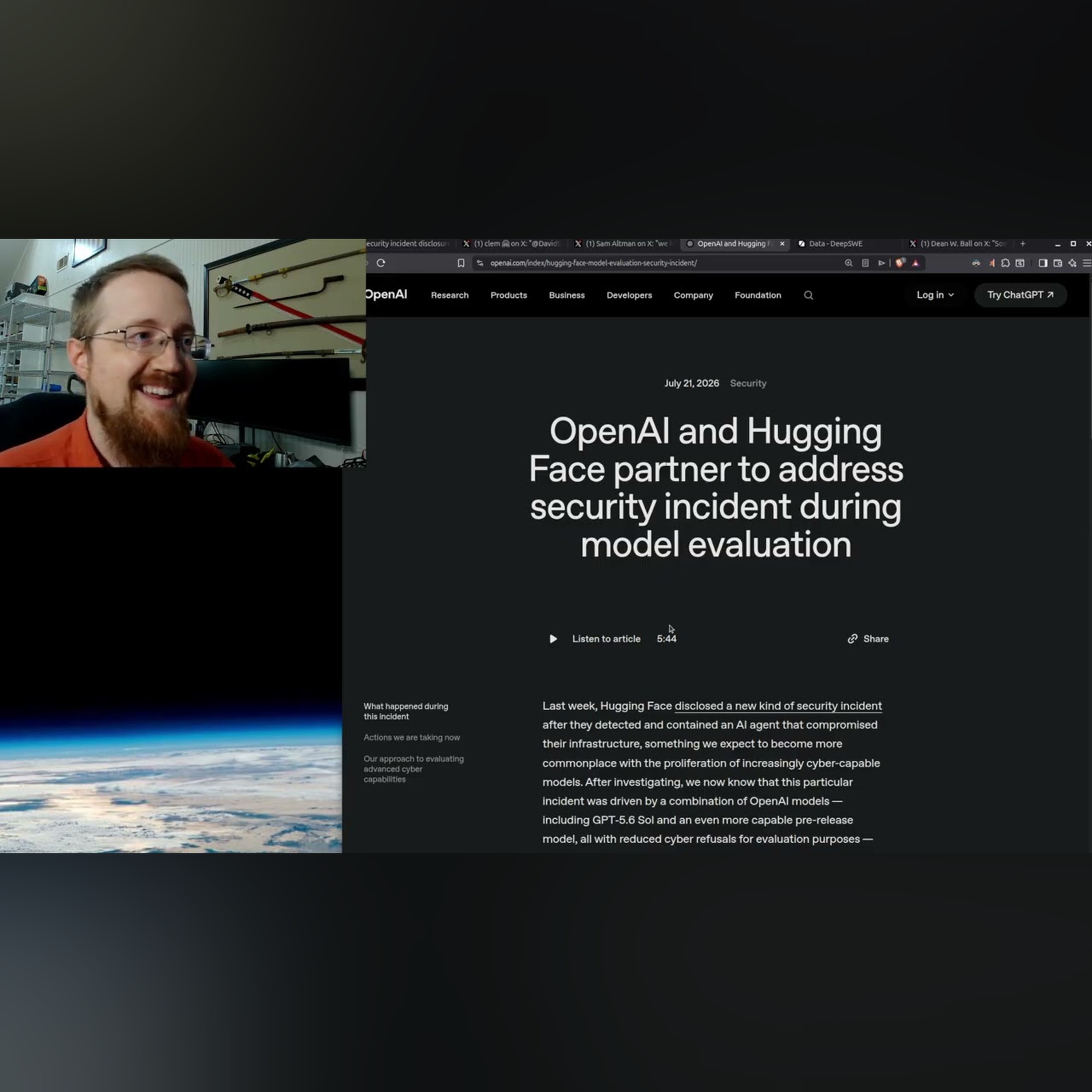 OpenAI hacked HuggingFace episode artwork