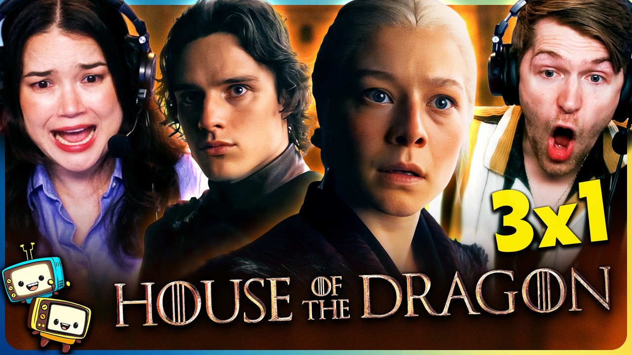 HOUSE OF THE DRAGON 3x1 Reaction! | Holy Crap That Battle Was INSANE!!! | Game of Thrones episode artwork