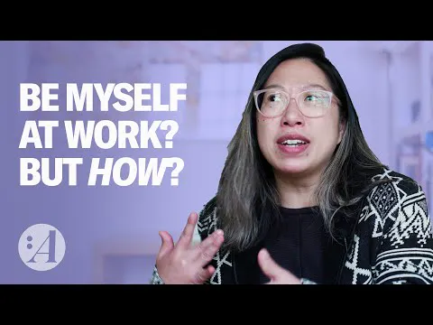 What Does “Just Be Yourself” Really Look Like at Work? | Christine vs. Work episode artwork