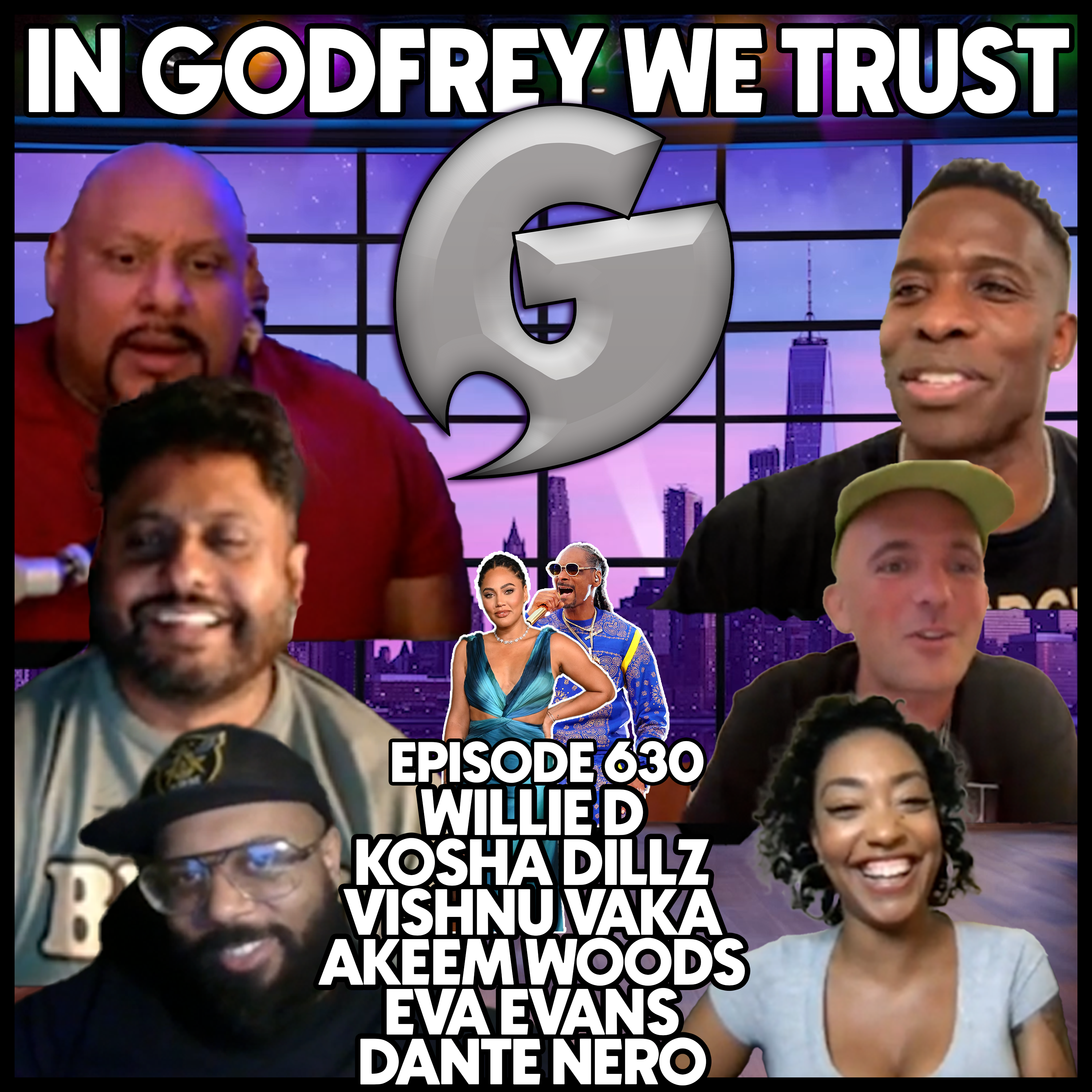 630. Don't Go By That Book l Kosha Dillz, Vishnu Vaka, Akeem Woods, Eva Evans & Dante Nero episode artwork
