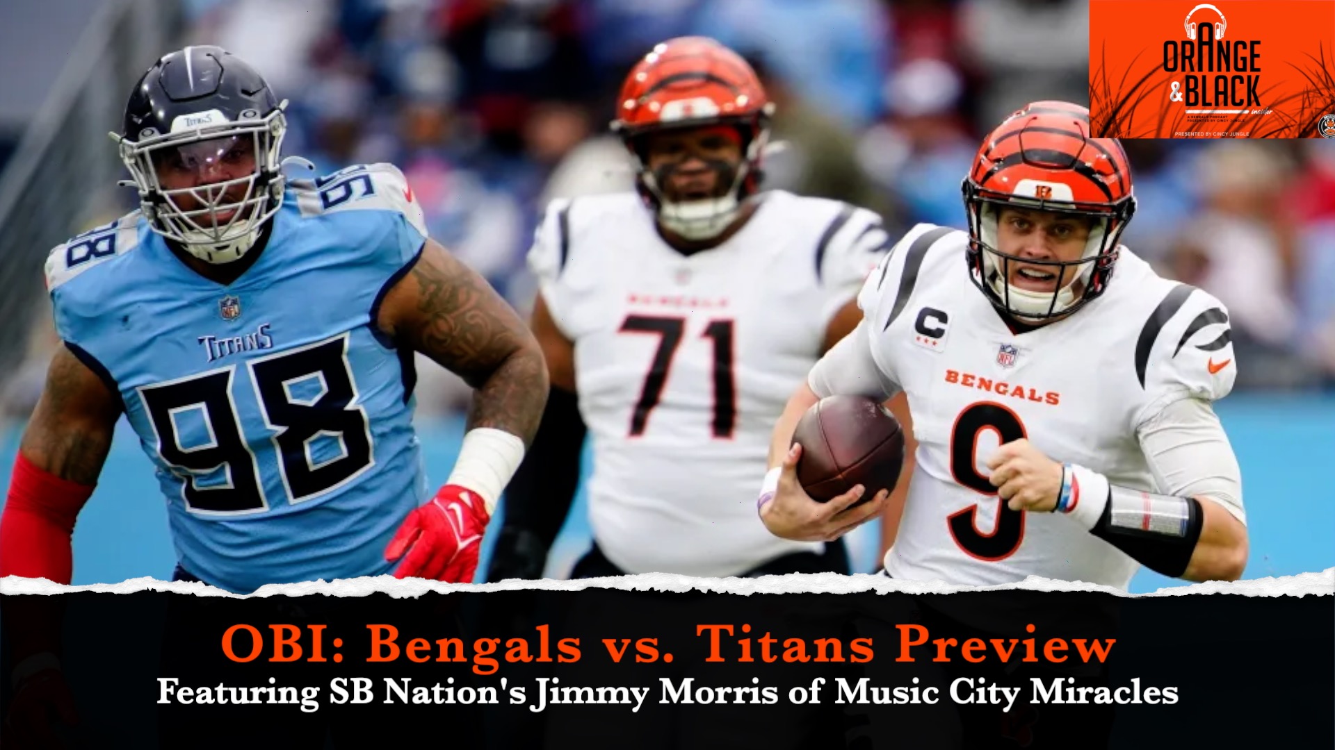 OBI Week 12 Postgame Show: Bengals beat Titans, 20-16 episode artwork