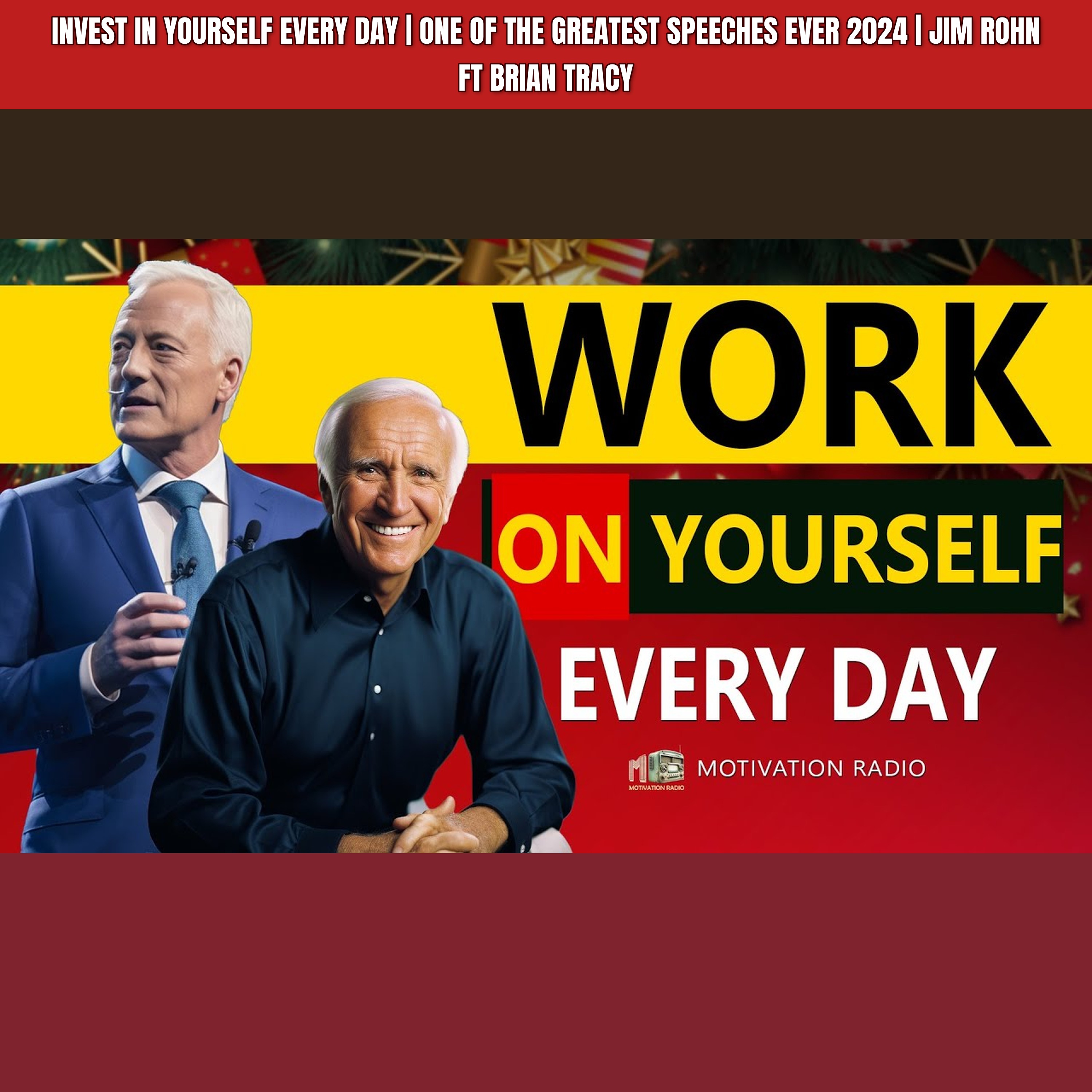 INVEST IN YOURSELF EVERY DAY | One of the Greatest Speeches Ever 2024 | Jim Rohn ft Brian Tracy episode artwork