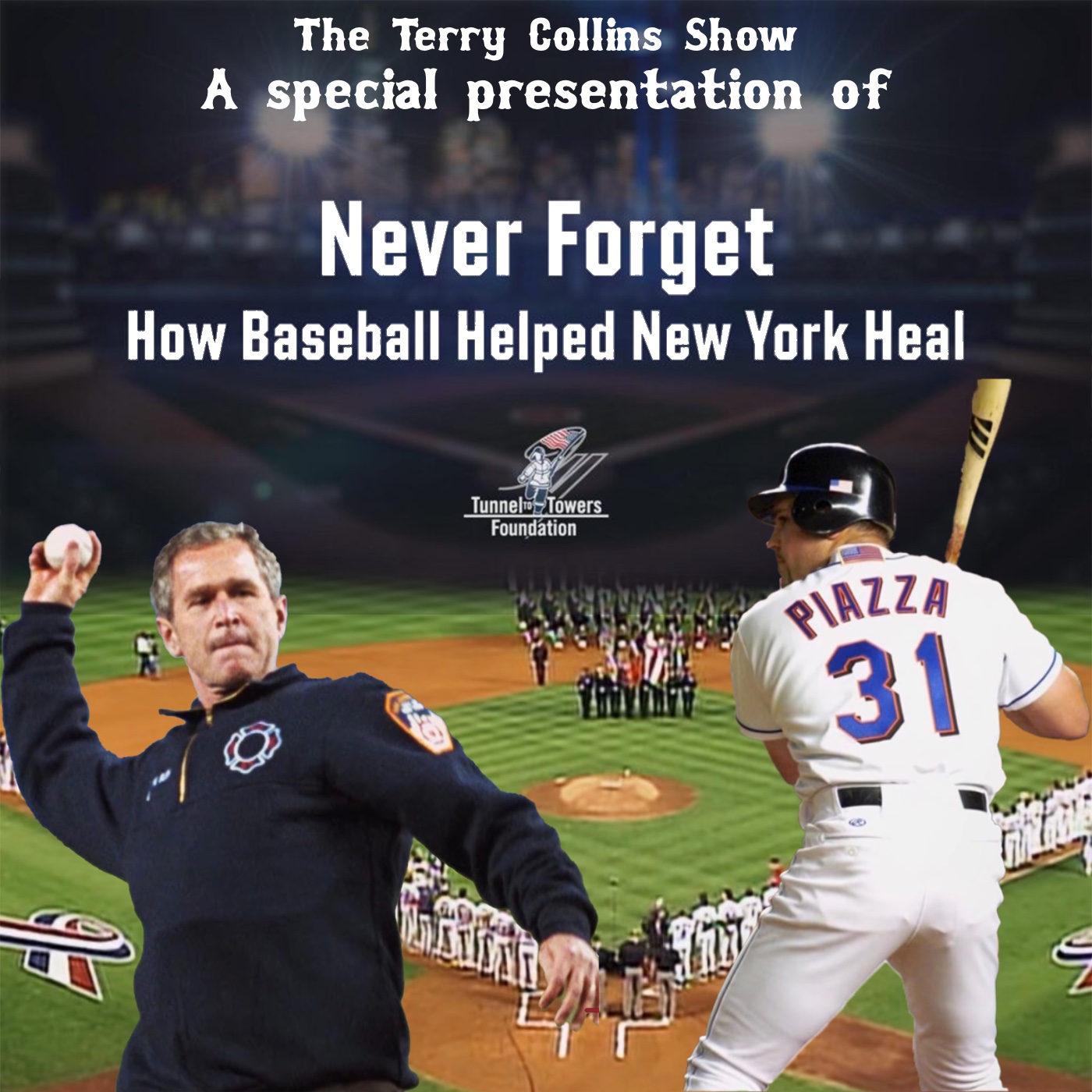 "Never Forget - How Baseball Helped Heal New York Heal" Documentary episode artwork