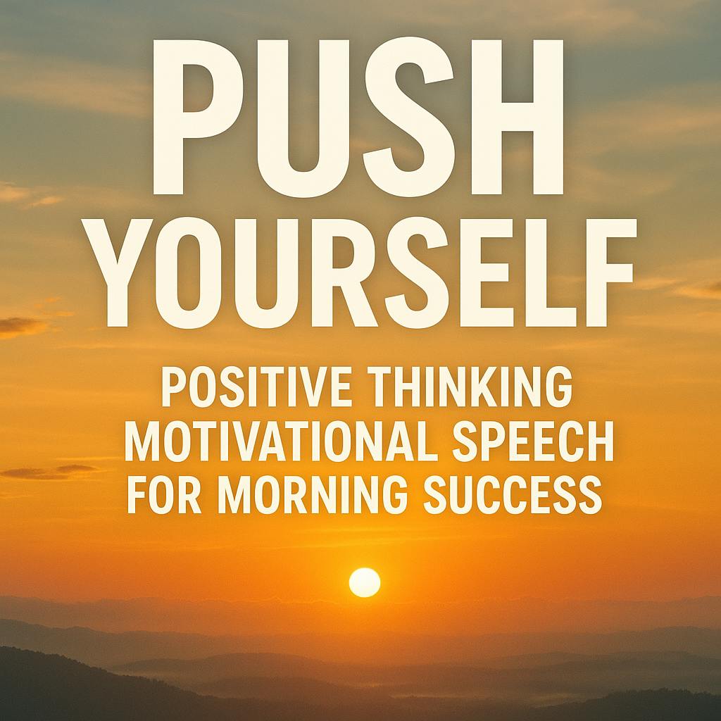 PUSH YOURSELF – Positive Thinking Motivational Speech For Morning Success PUSH YOURSELF – Positive Thinking Motivational Speech For Morning Success