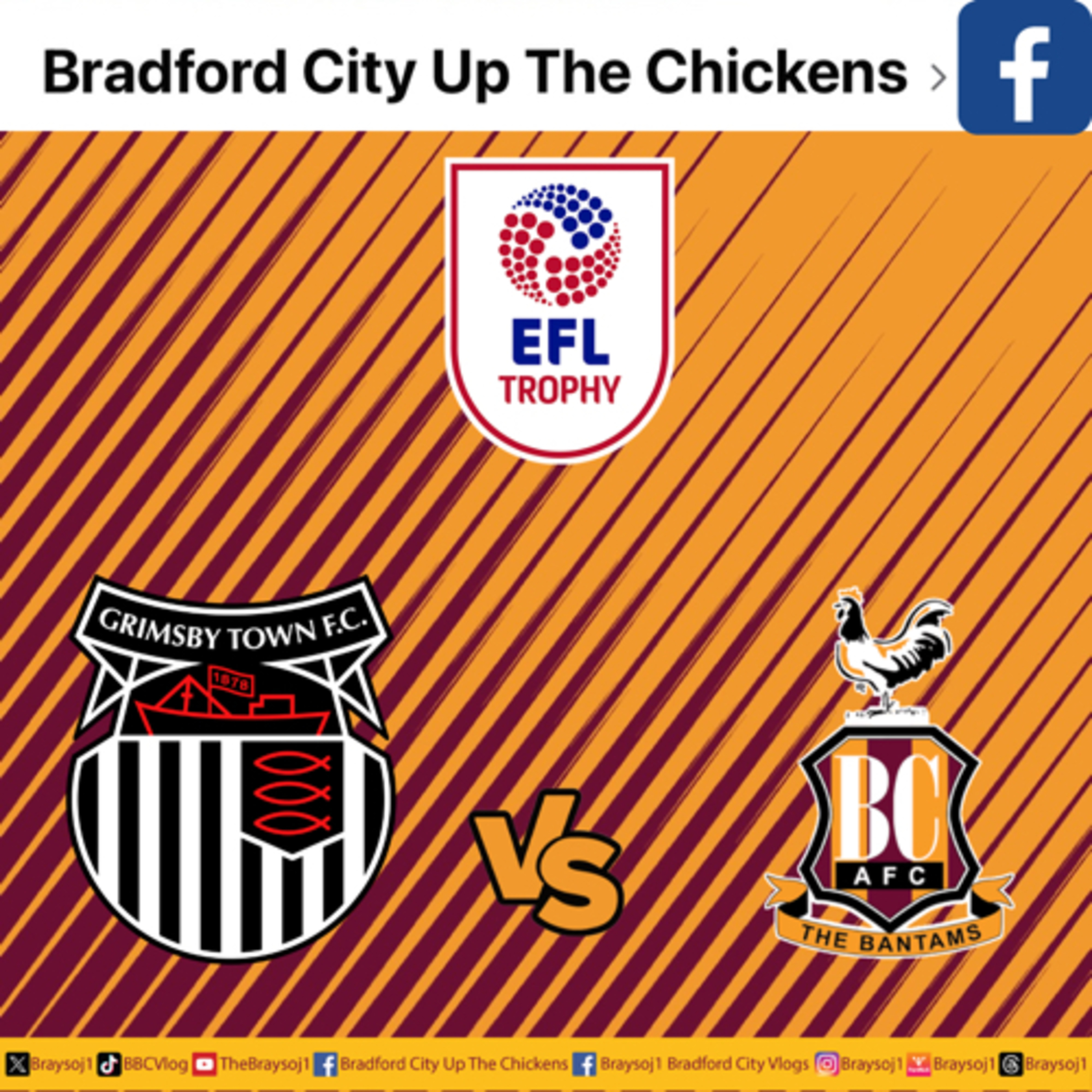 Ep 2) Grimsby town vs Bradford City post match chat #bcafc #efl #gtfc episode artwork