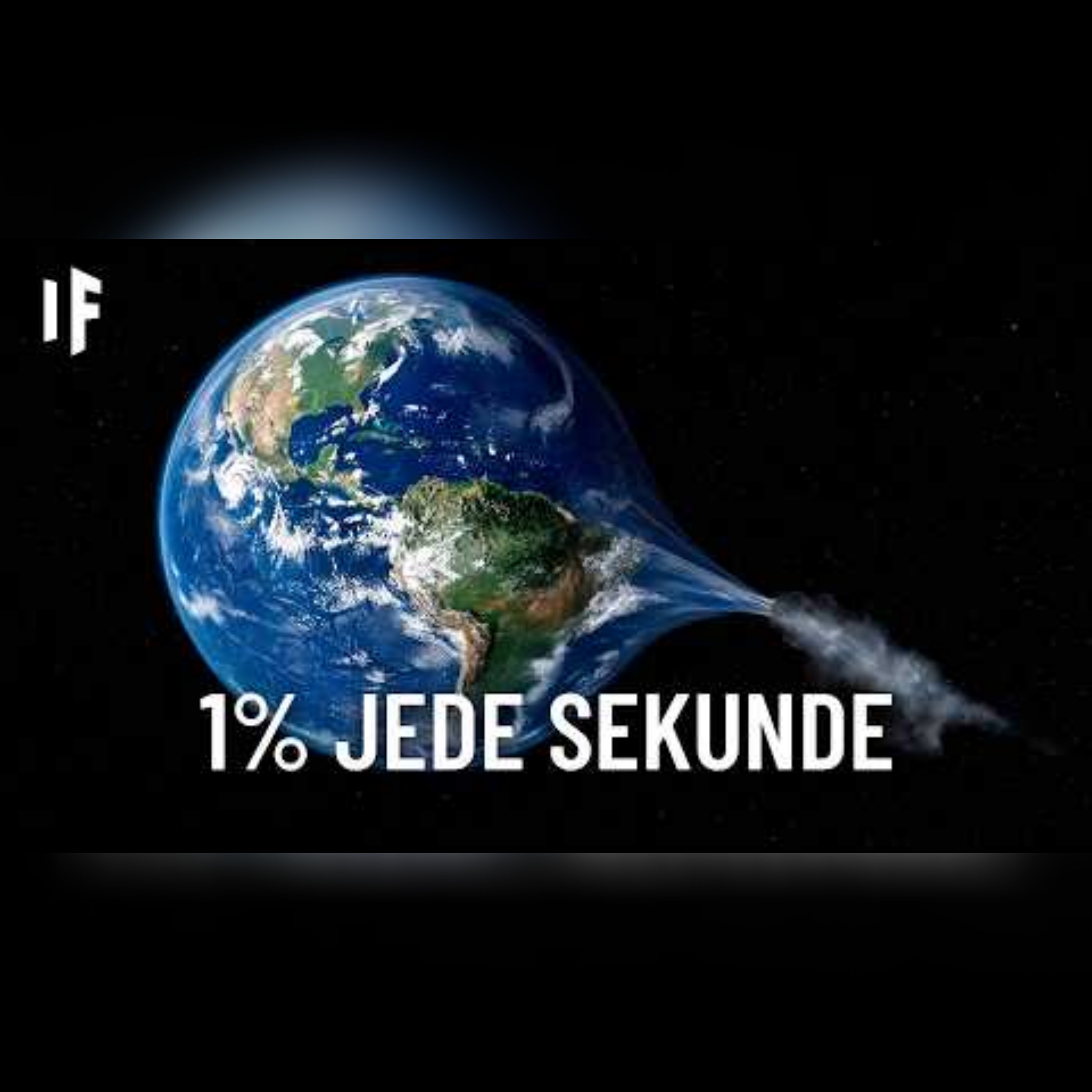 Was wäre, wenn die Erde jede Sekunde 1 % ihres Sauerstoffs verlieren würde?