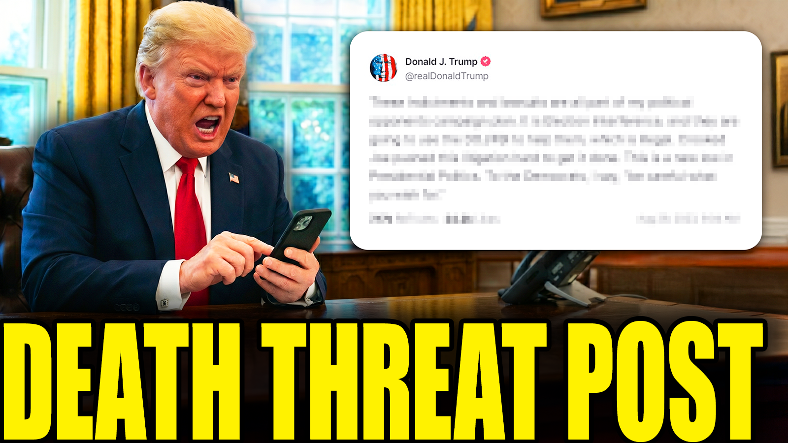 Trump Posts 25th Amendment Death Threat episode artwork