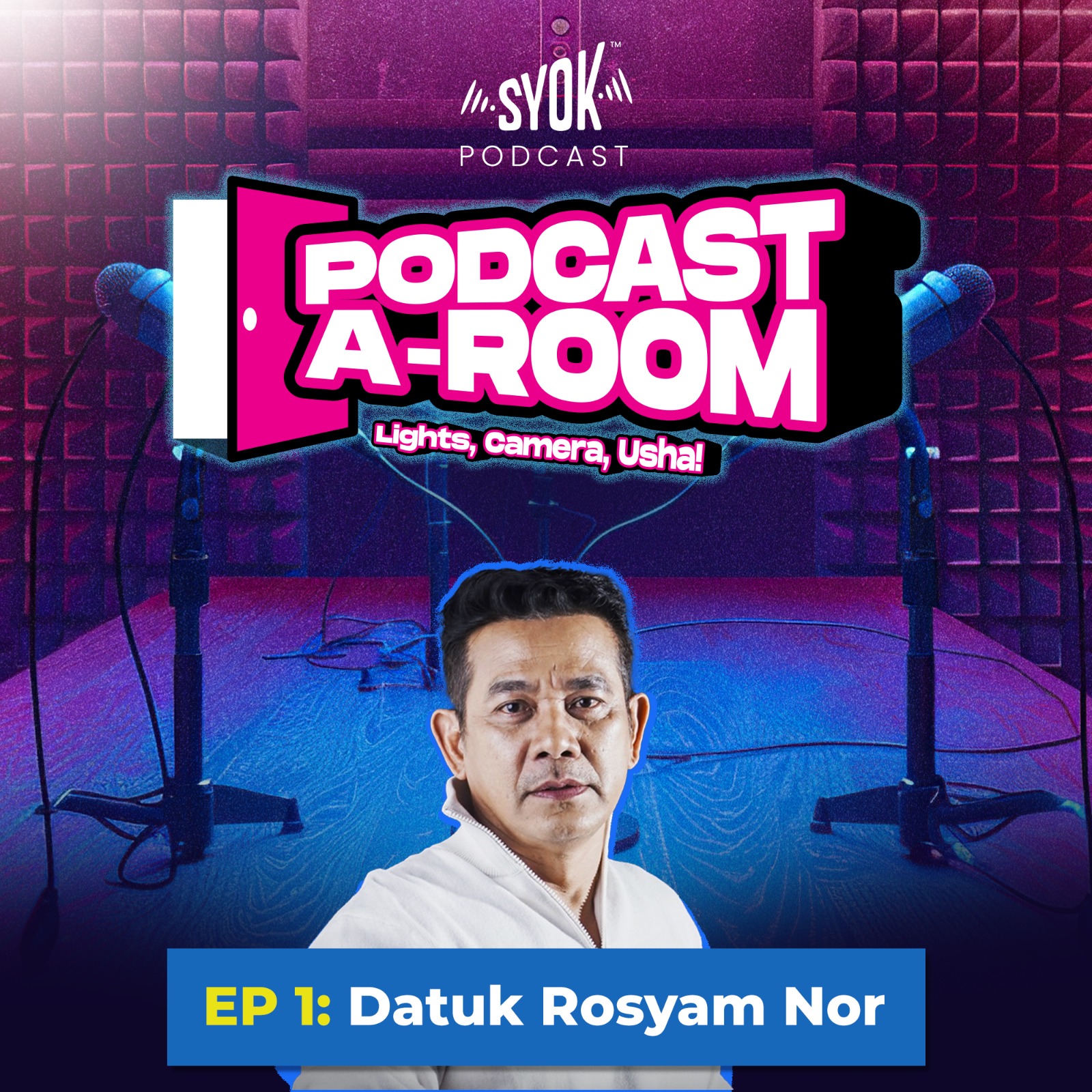 'Pelakon Muda Ada Rupa Tapi Takde Aura' - Datuk Rosyam Nor | Podcast A-Room EP1