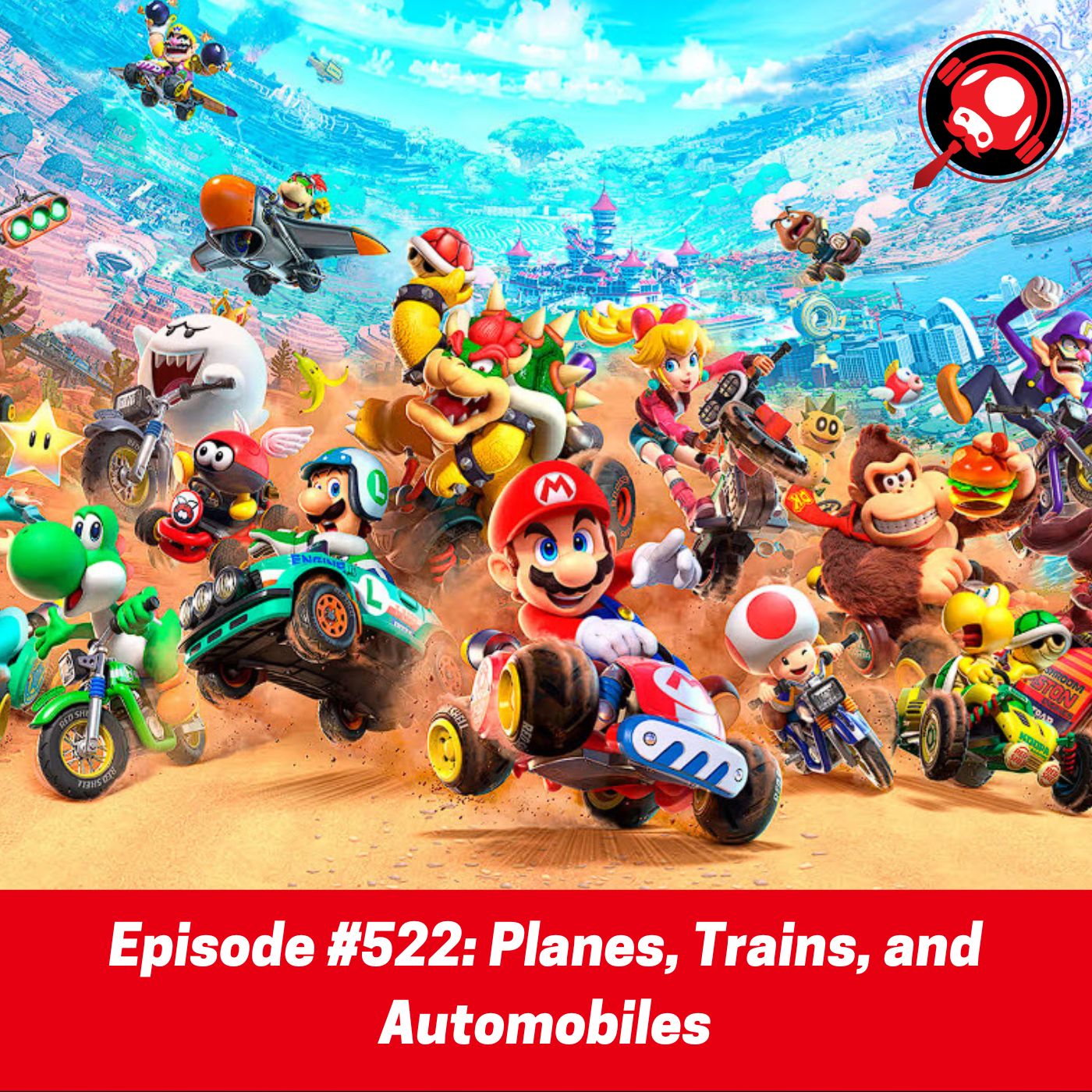 #522: Planes, Trains, and Automobiles episode artwork