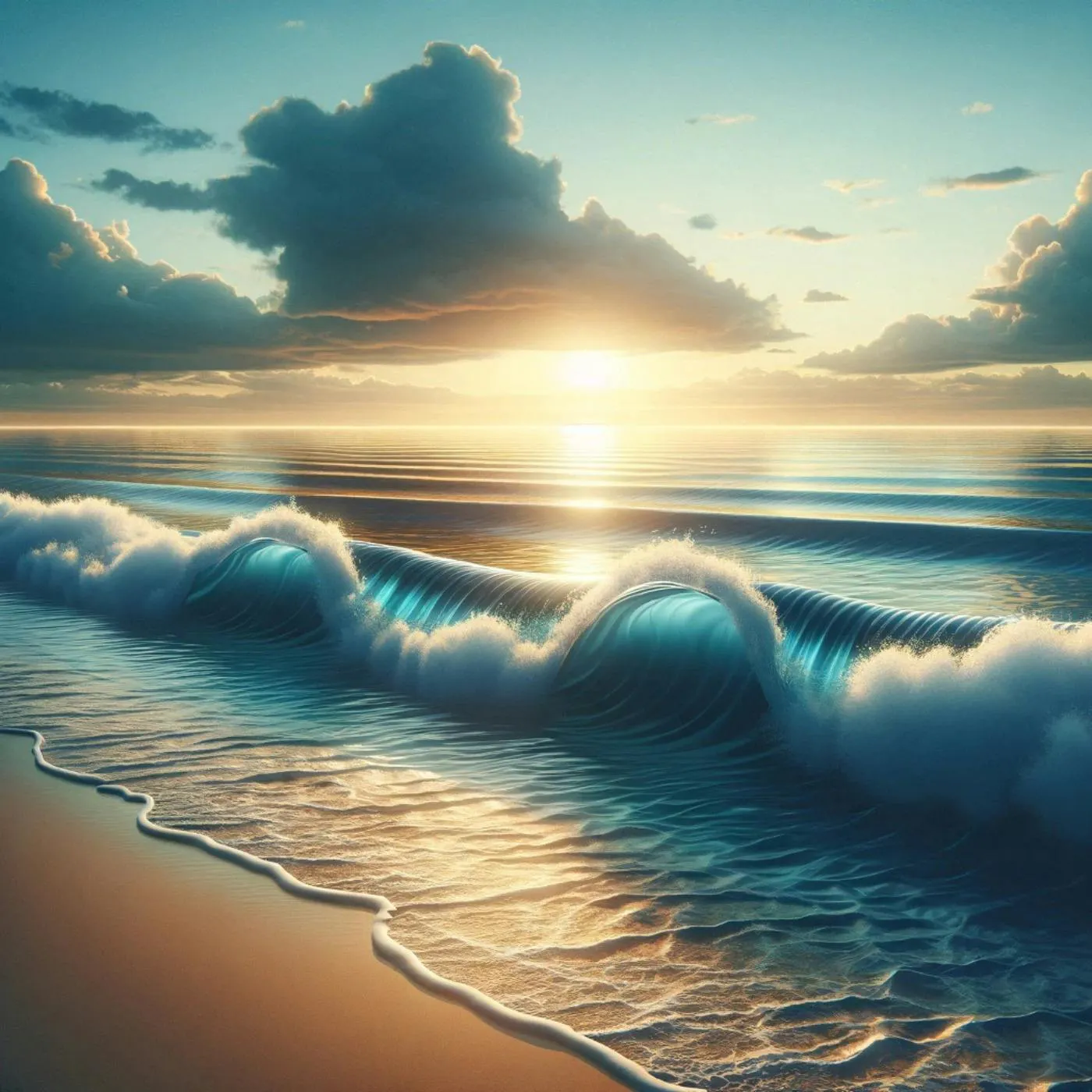 Ecos Oceánicos: Las Olas como Arrullo Natural