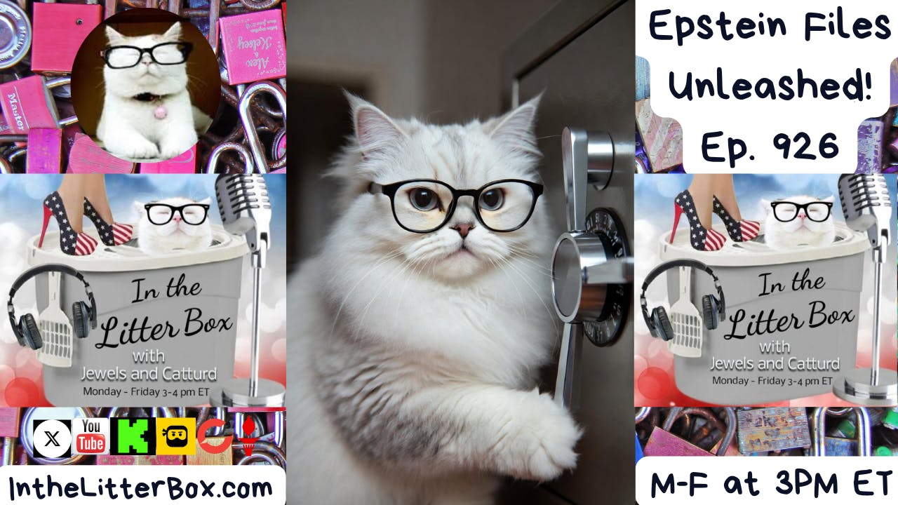 Epstein Files Unleashed | In the Litter Box w/ Jewels & Catturd – Ep. 926 – 11/19/2025 Epstein Files Unleashed | In the Litter Box w/ Jewels & Catturd – Ep. 926 – 11/19/2025