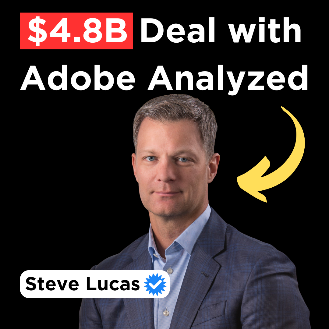 How He Sold Marketo to Adobe for $4.8 Billion?