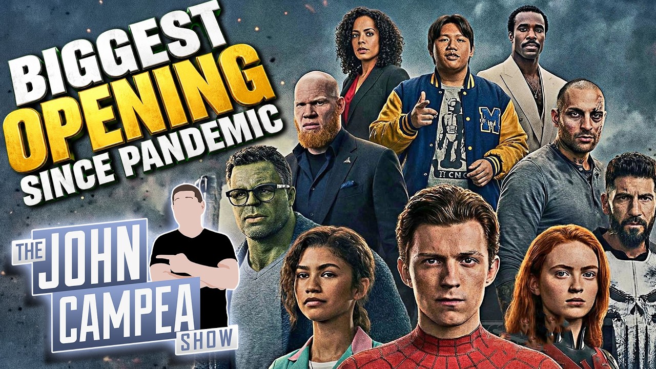 Spider-Man May Hit Biggest Opening Weekend Since Pandemic - The John Campea Show episode artwork