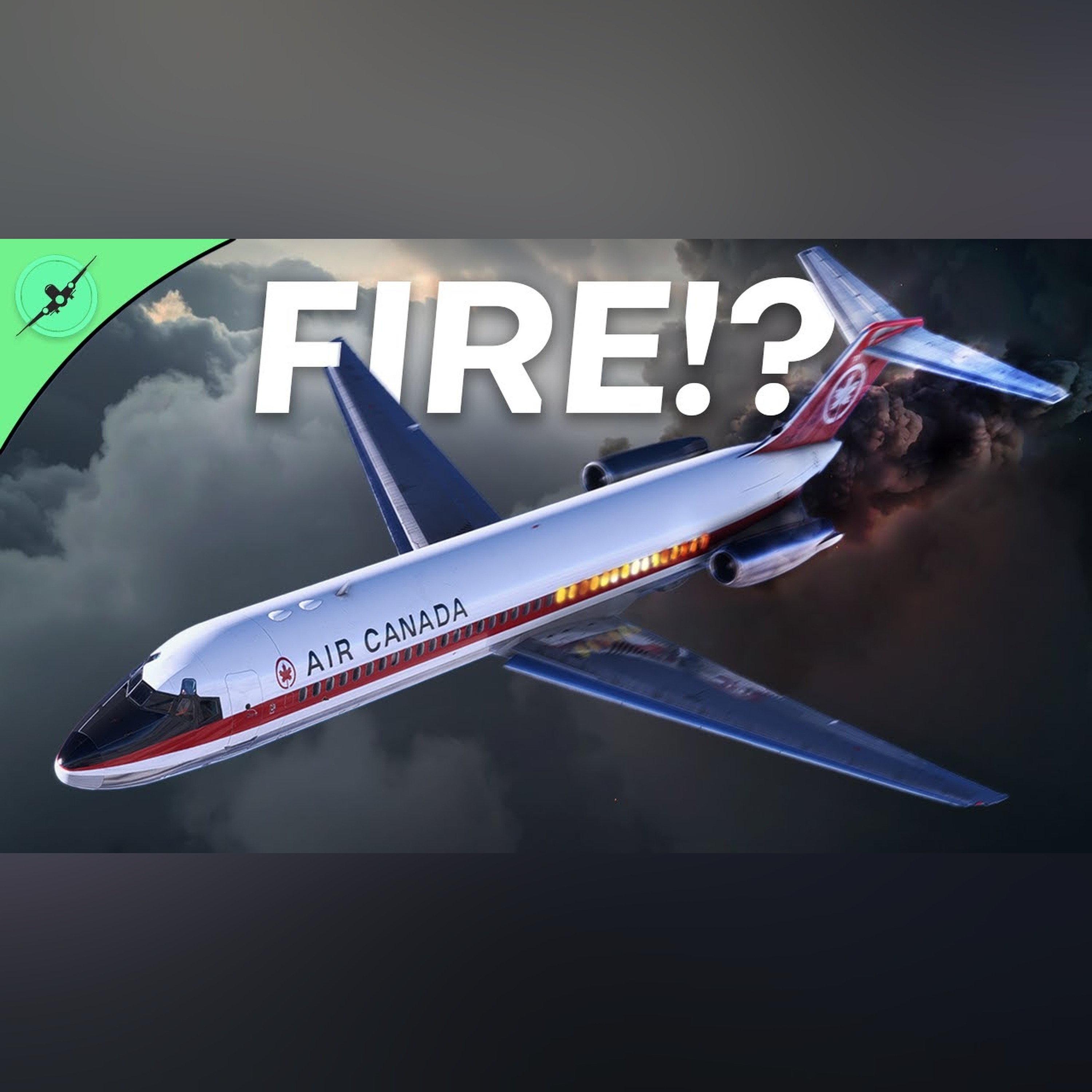 TRAPPED inside a burning plane | Air Canada 797 episode artwork
