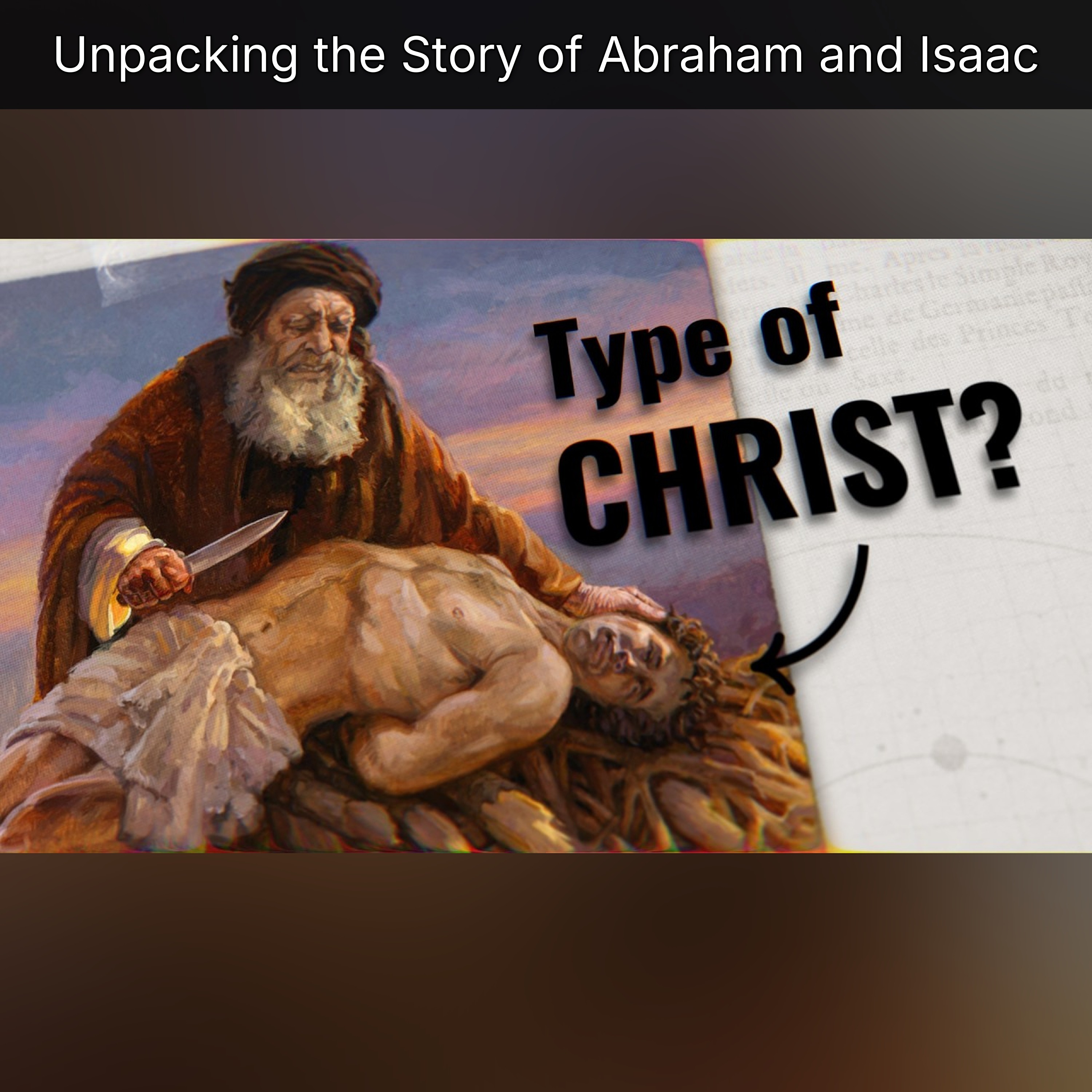 Unpacking the Story of Abraham and Isaac episode artwork