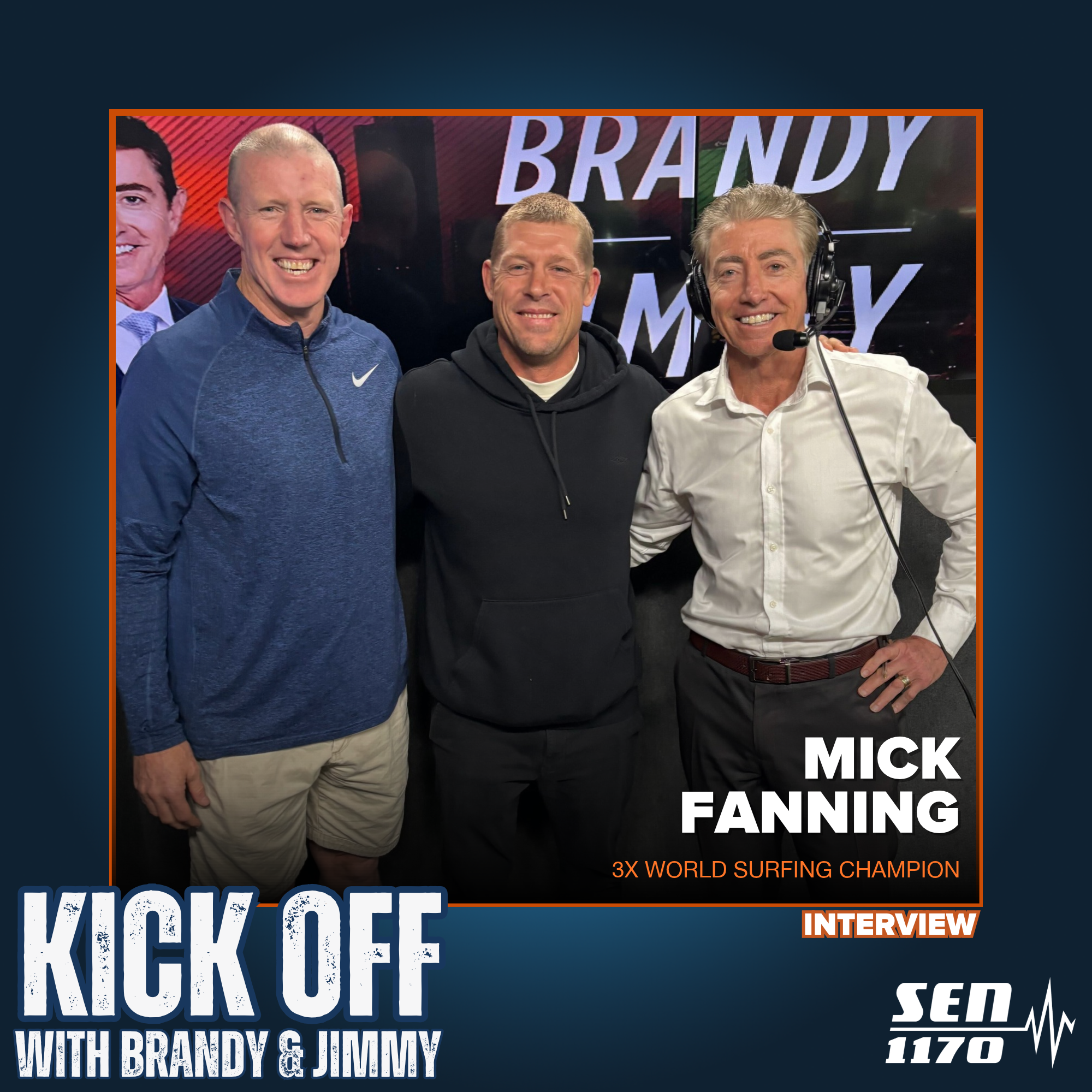 Australian Surfing Legend AND 3x World Champion Mick Fanning (30/9/26)