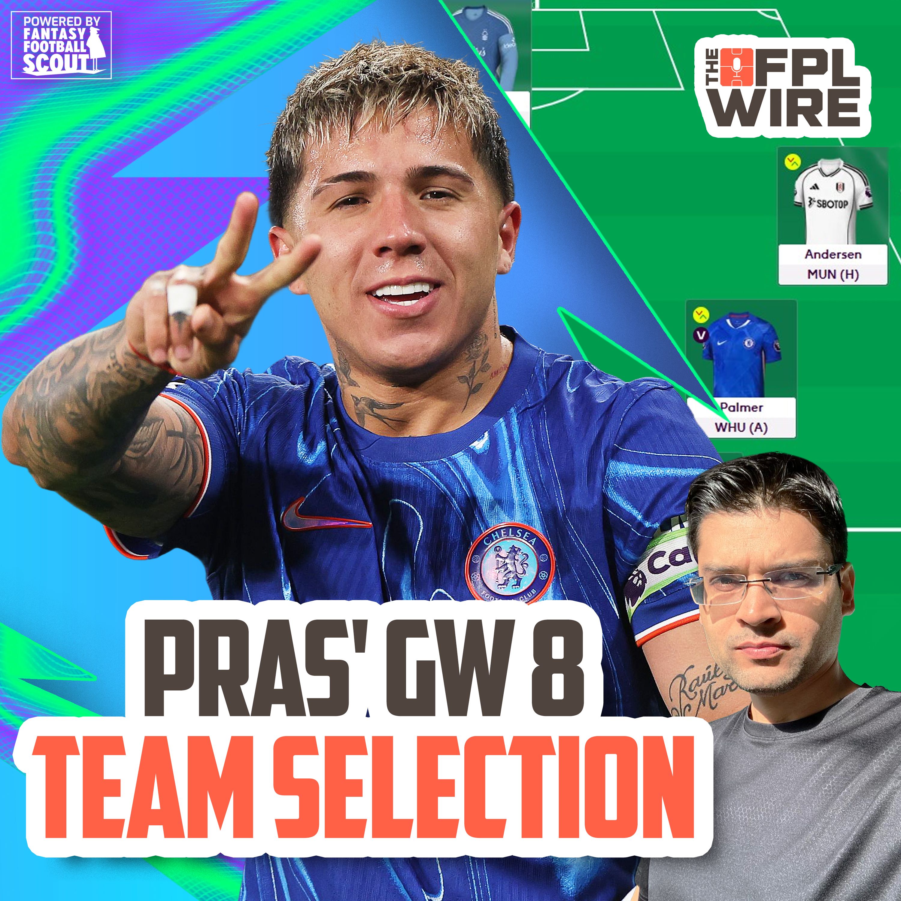 Pras' Gameweek 8 Wildcard Team  | FPL Wire | Fantasy Premier League Tips 2025/26