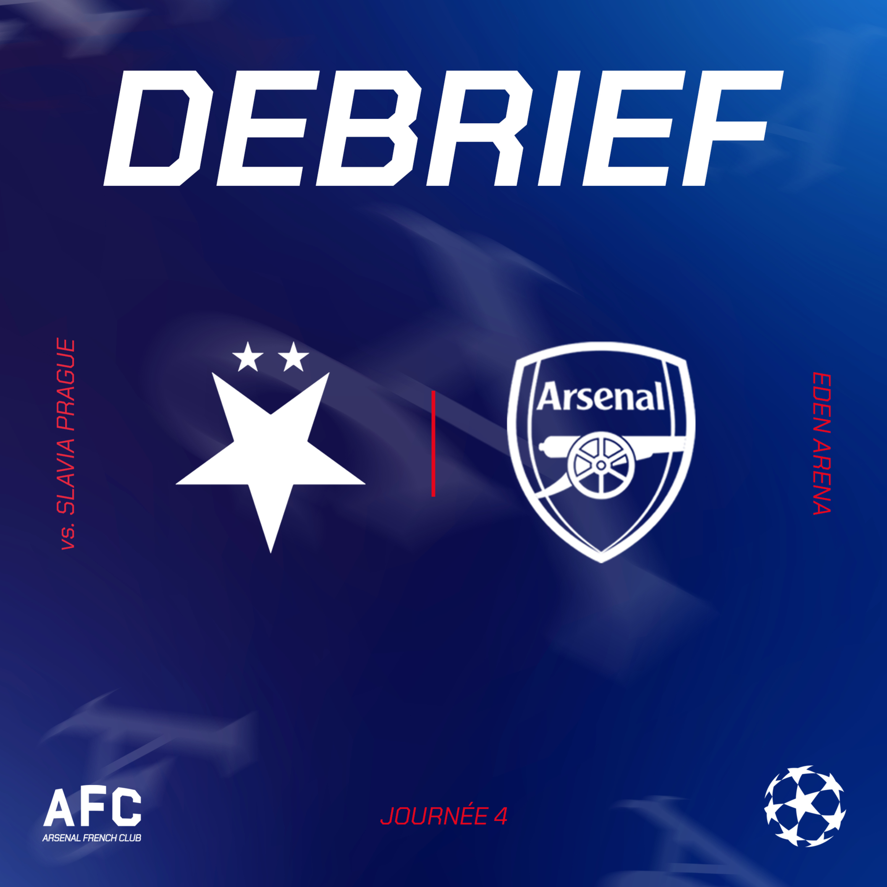 Le débrief : Slavia Prague vs Arsenal