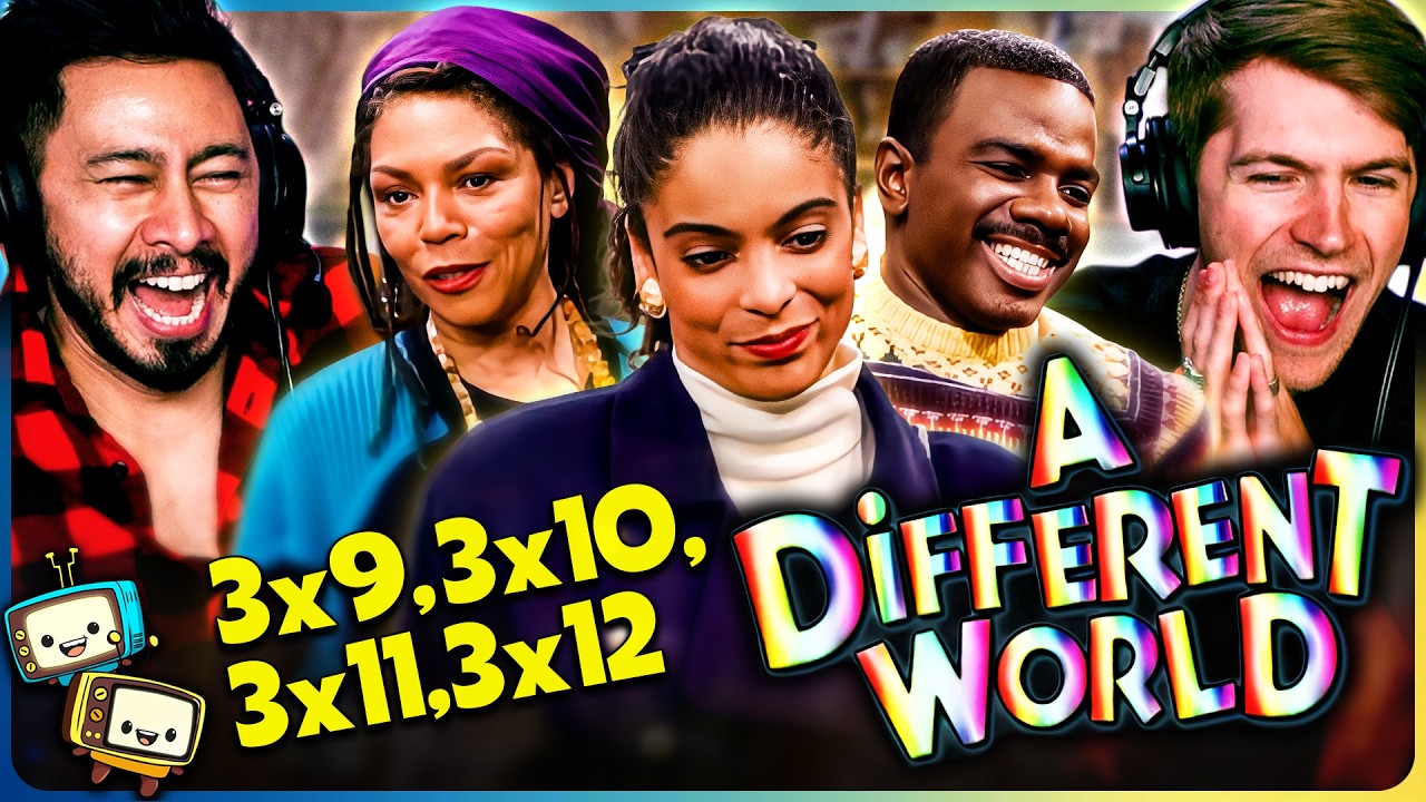 A DIFFERENT WORLD 3x9, 3x10, 3x11, 3x12 Reaction! | Jasmine Guy, Kadeem Hardison, w/ Jaby Koay episode artwork