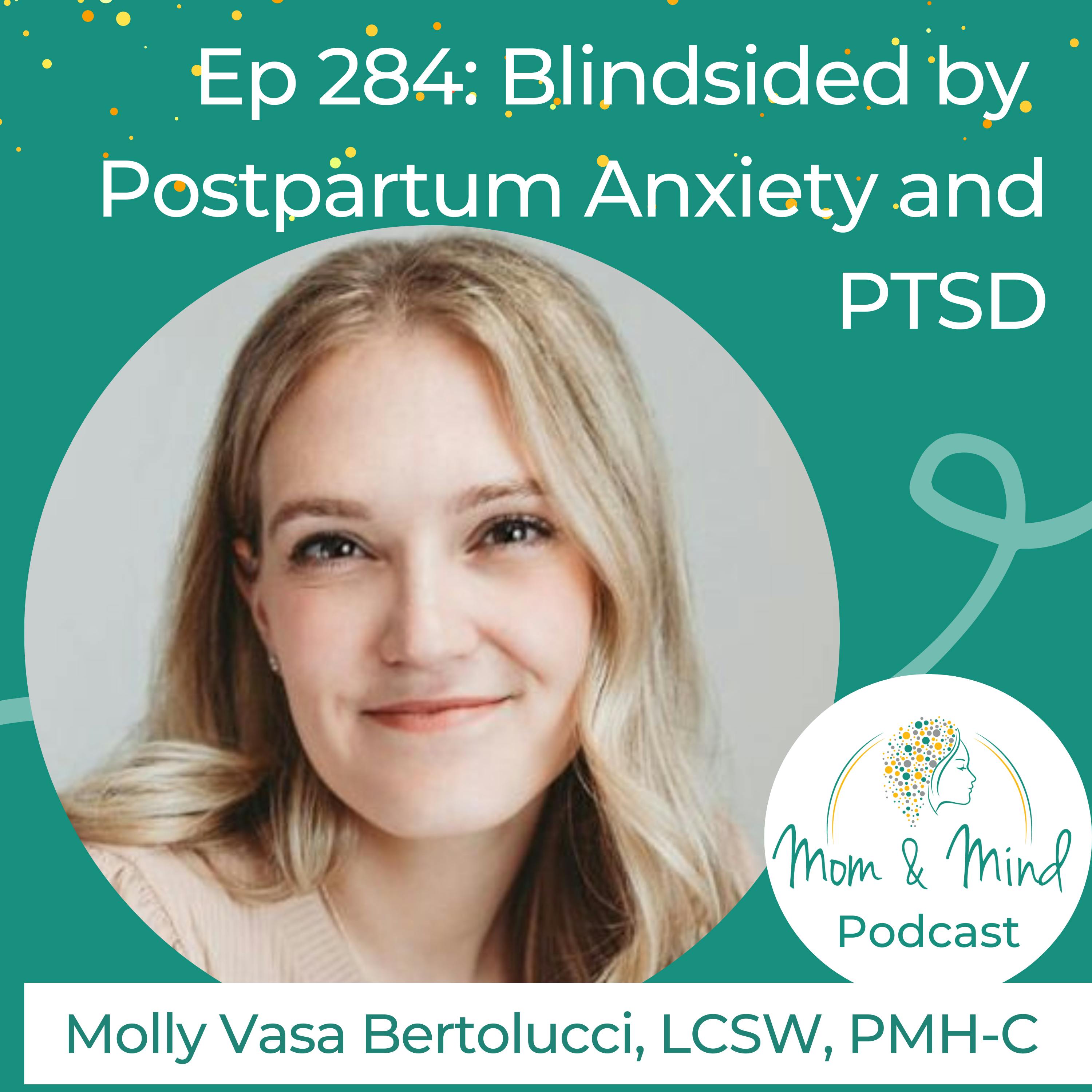 284:  Blindsided by Anxiety and PTSD with Molly Vasa Bertolucci, PMH-C