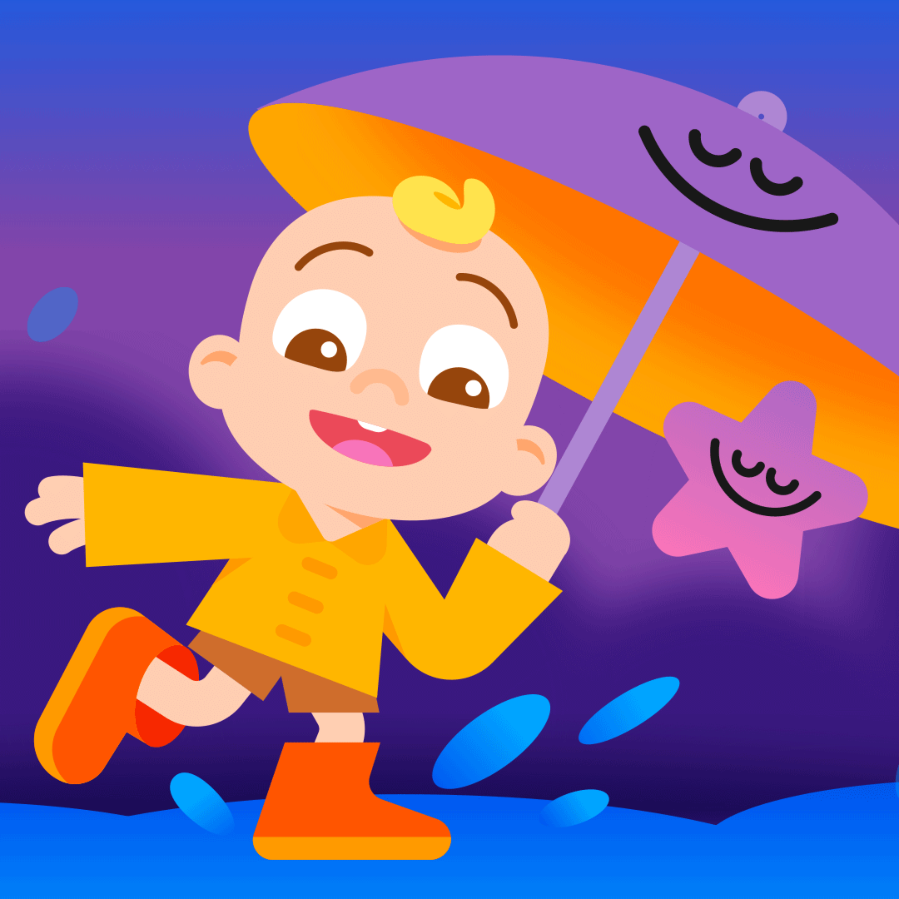 Wiggle To Wind Down - CoComelon & Headspace - Podcast for Kids