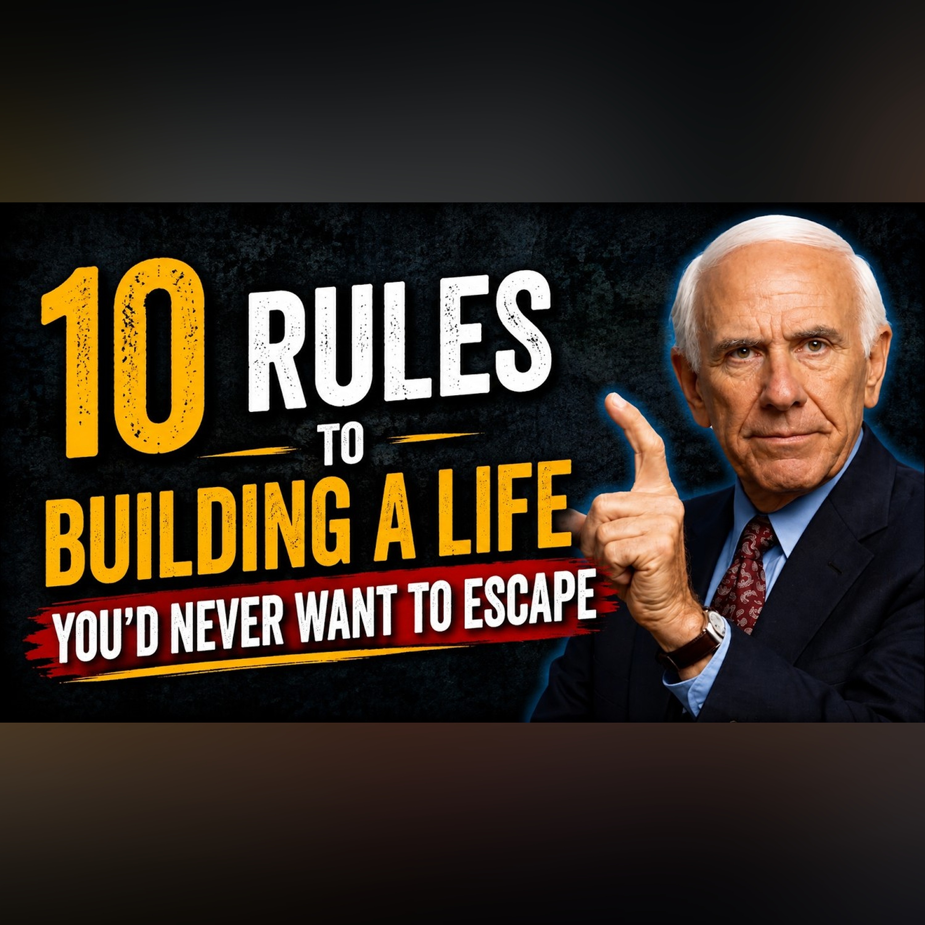 10 Rules for Building a Life You'd Never Want to Escape | Jim Rohn Motivation