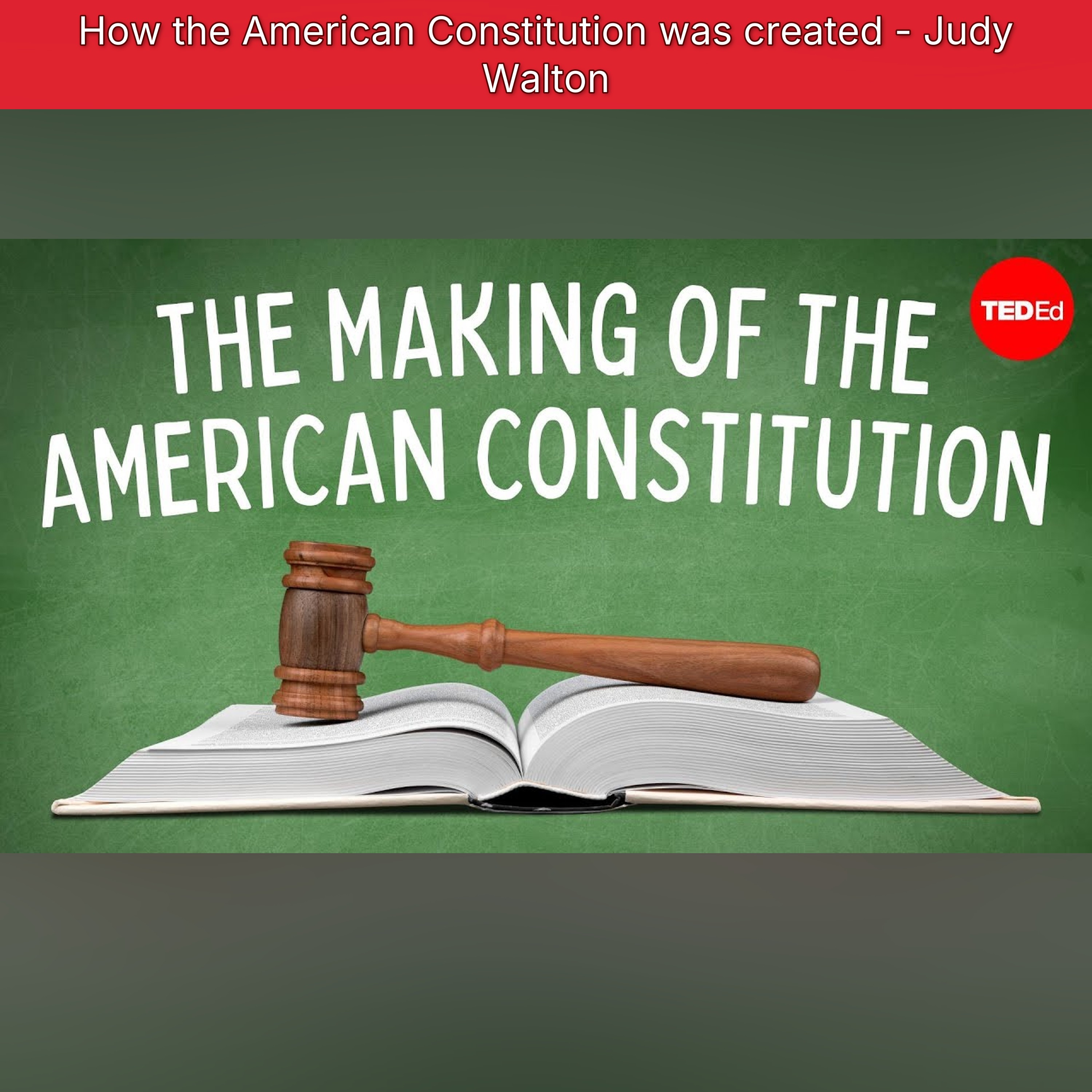 How the American Constitution was created - Judy Walton episode artwork