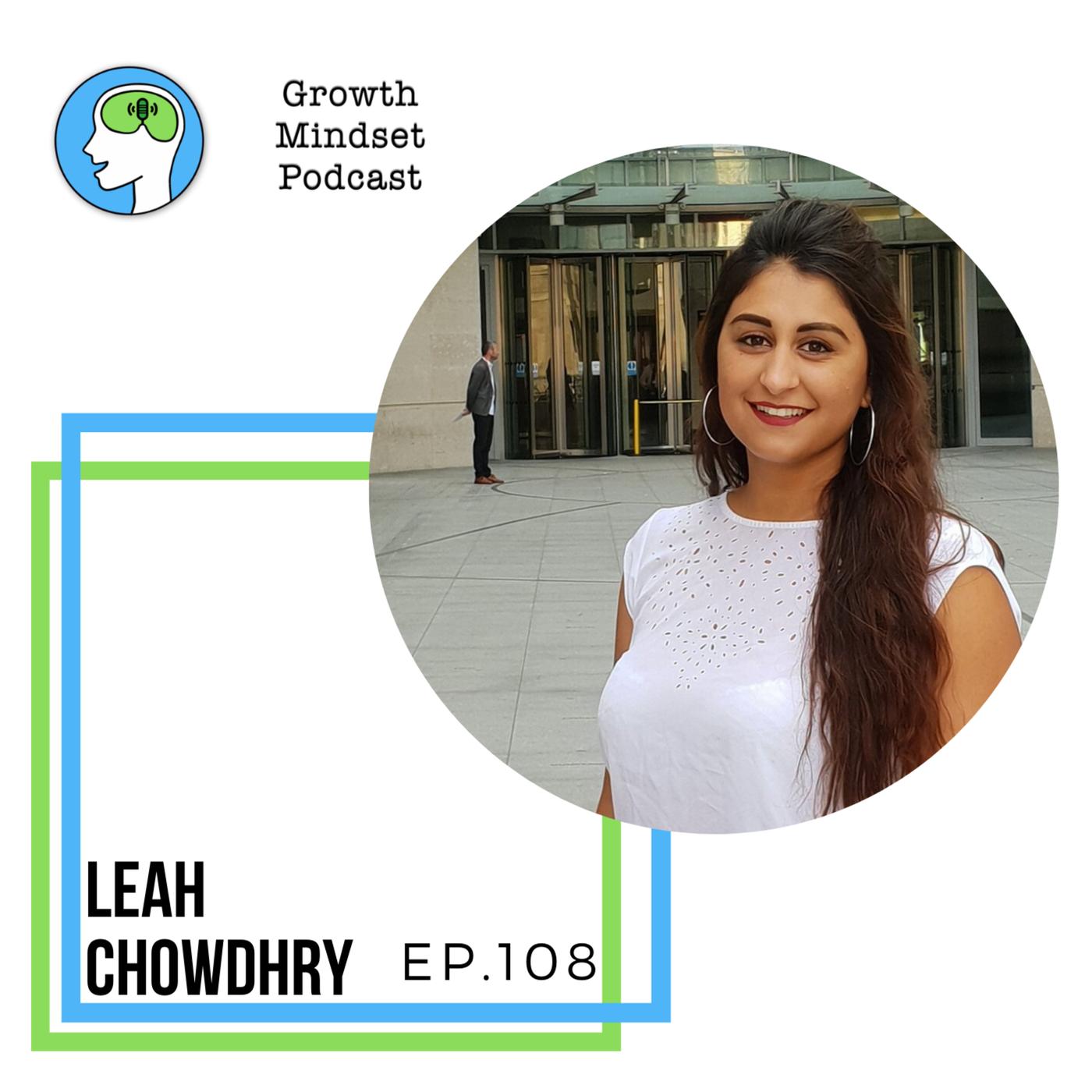 105: Challenge Yourself to Change the World - Leah Chowdhry, 1st British Asian woman to swim the channel, CEO Pop Up Party and Play