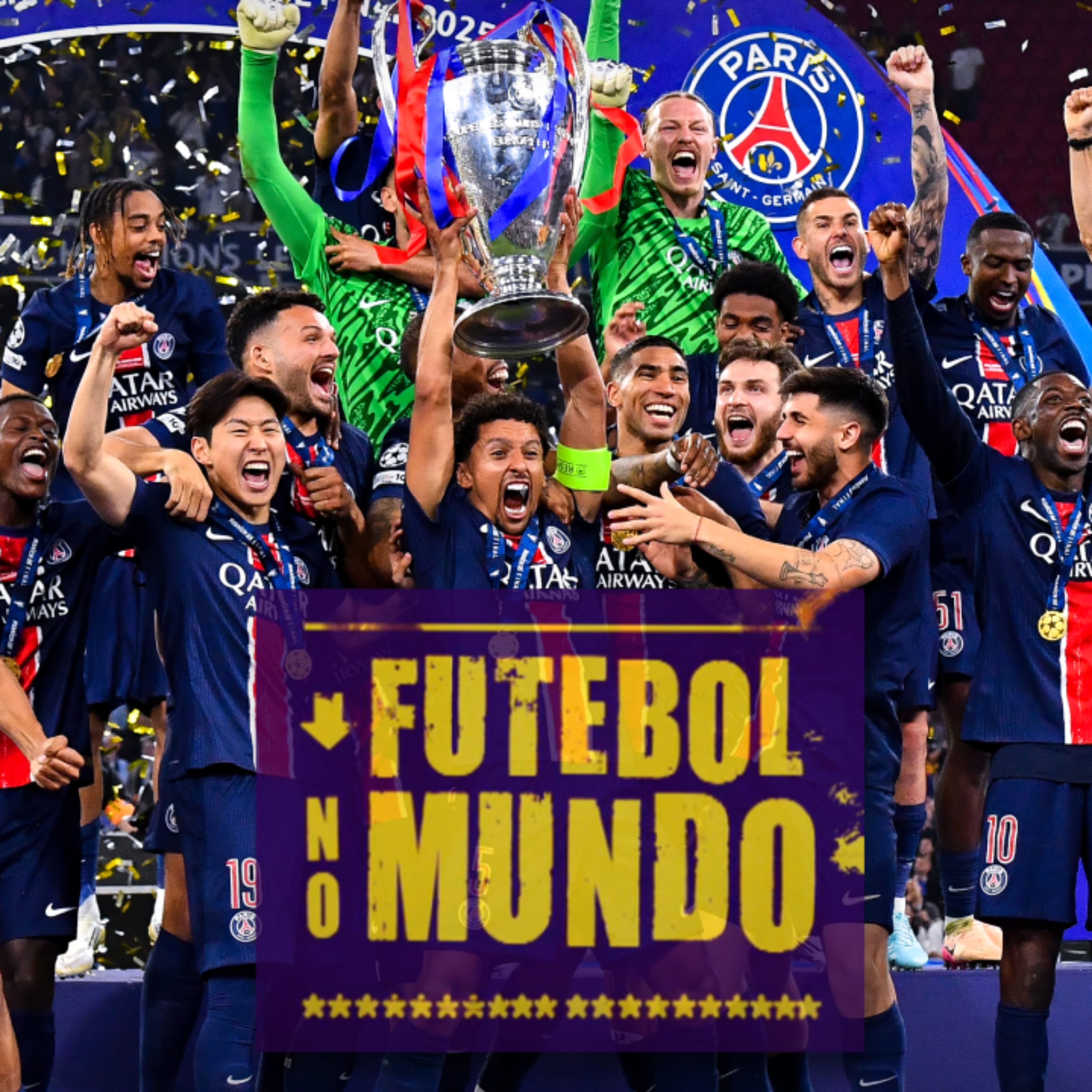 PSG é campeão da Champions League!
