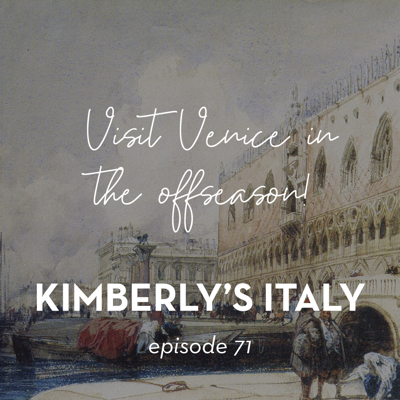 71. Venice in the offseason through the artists eye... the mist and the magic!