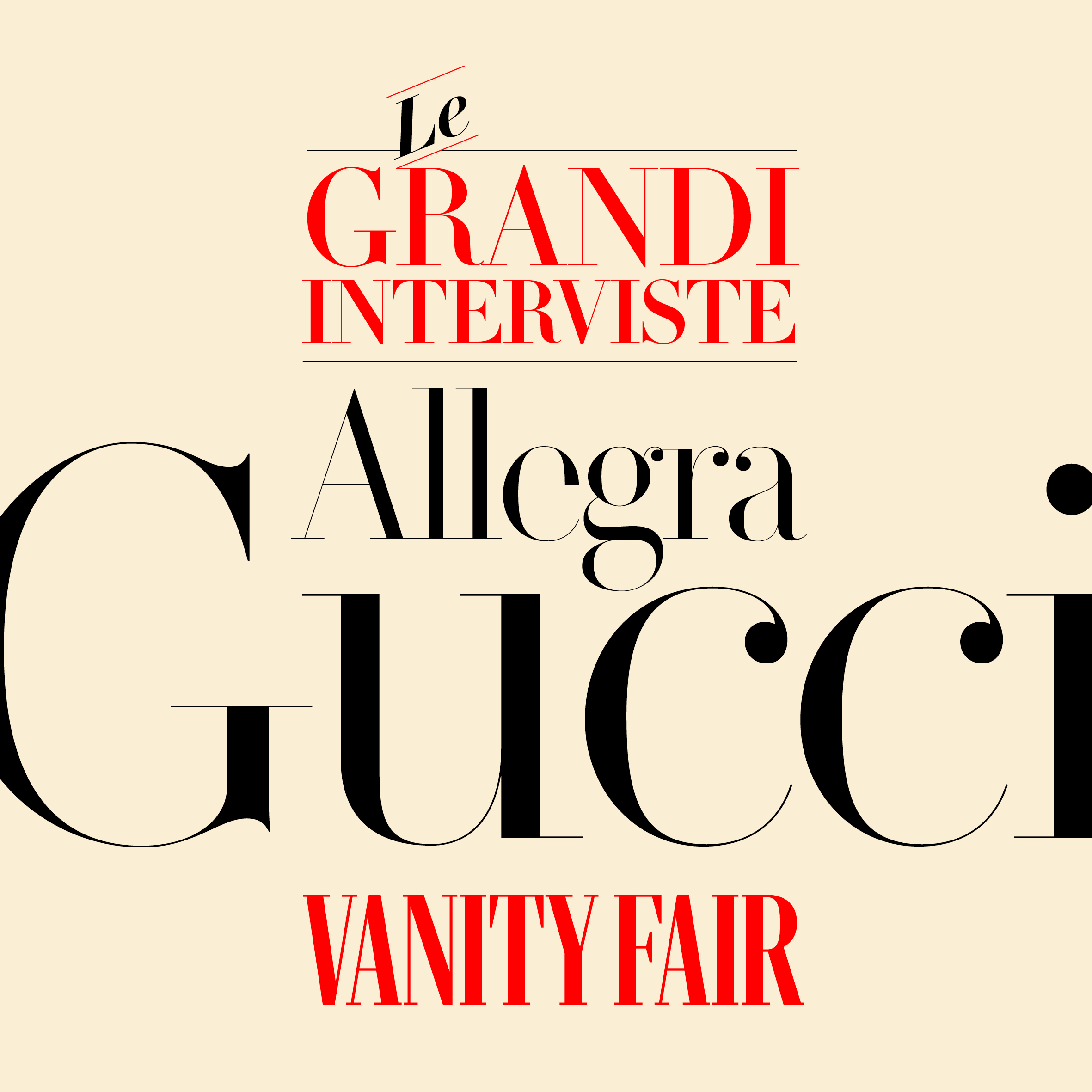 Le grandi interviste: Allegra Gucci