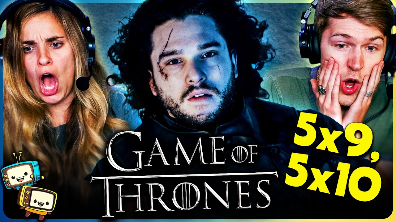 GAME OF THRONES 5x9 & 5x10 Reaction! | First Time Watch! | Peter Dinklage | Lena Headey episode artwork