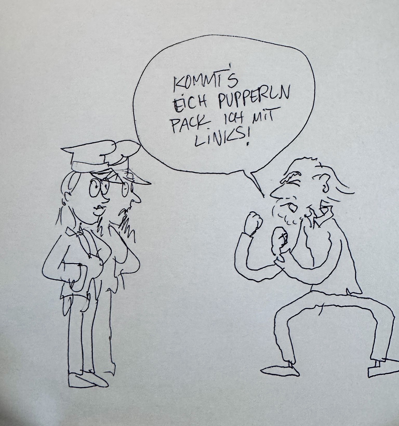 Opa Macht Sie Alle Fertig