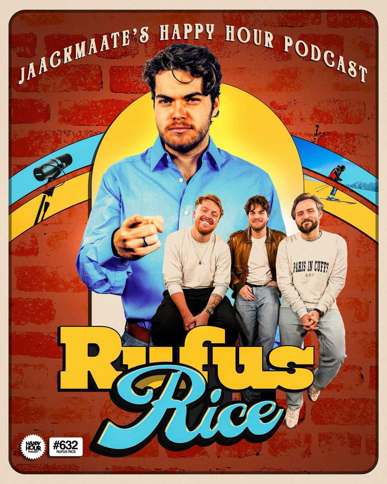 632 - RUFUS RICE - Sh*ggers Society, Partying With Love Islanders, & The ULTIMATE Posh Test! episode artwork