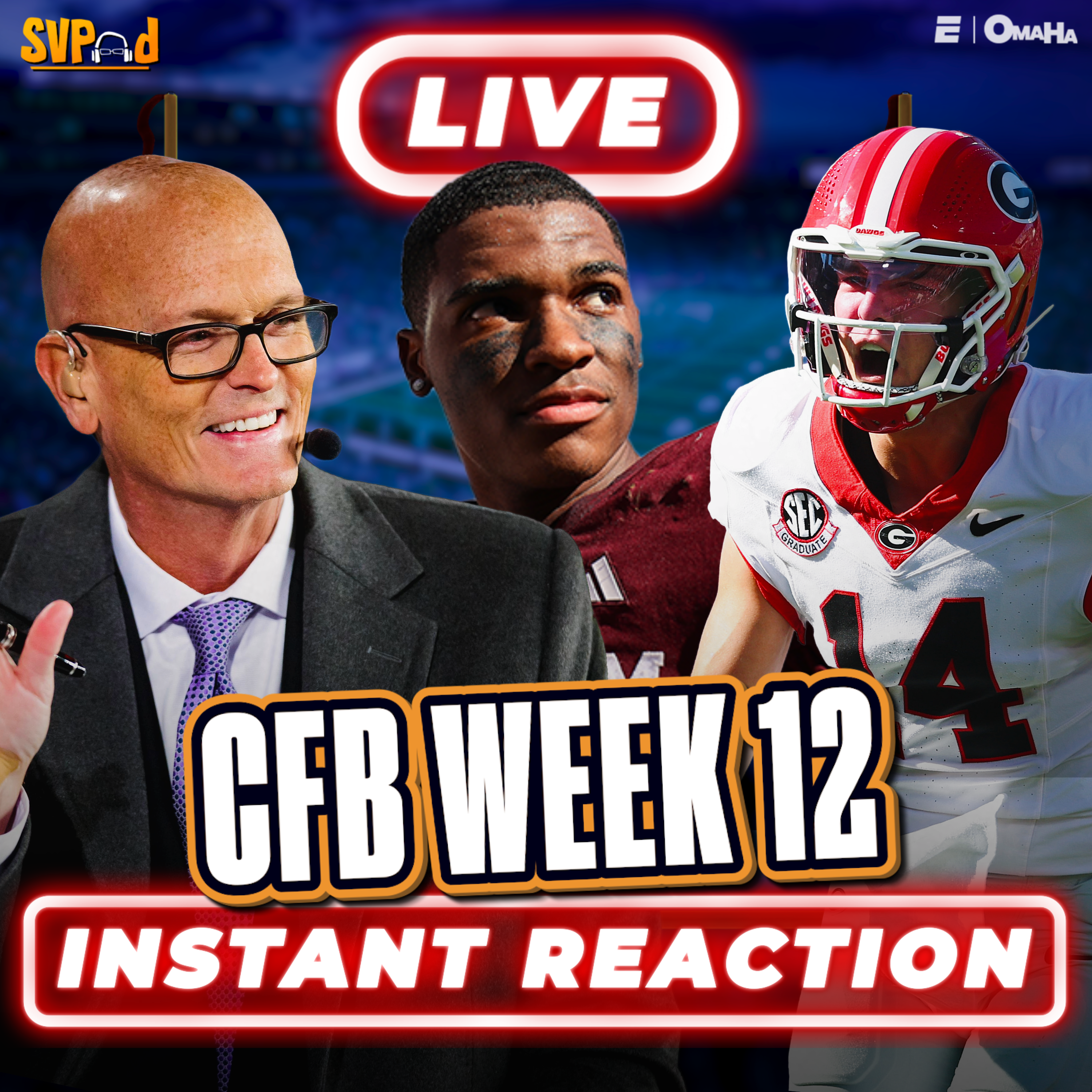 SVPod: CFB Week 12 REACTIONS! Oklahoma UPSETS Alabama, Georgia ROLLS + Texas A&M’s HUGE comeback
