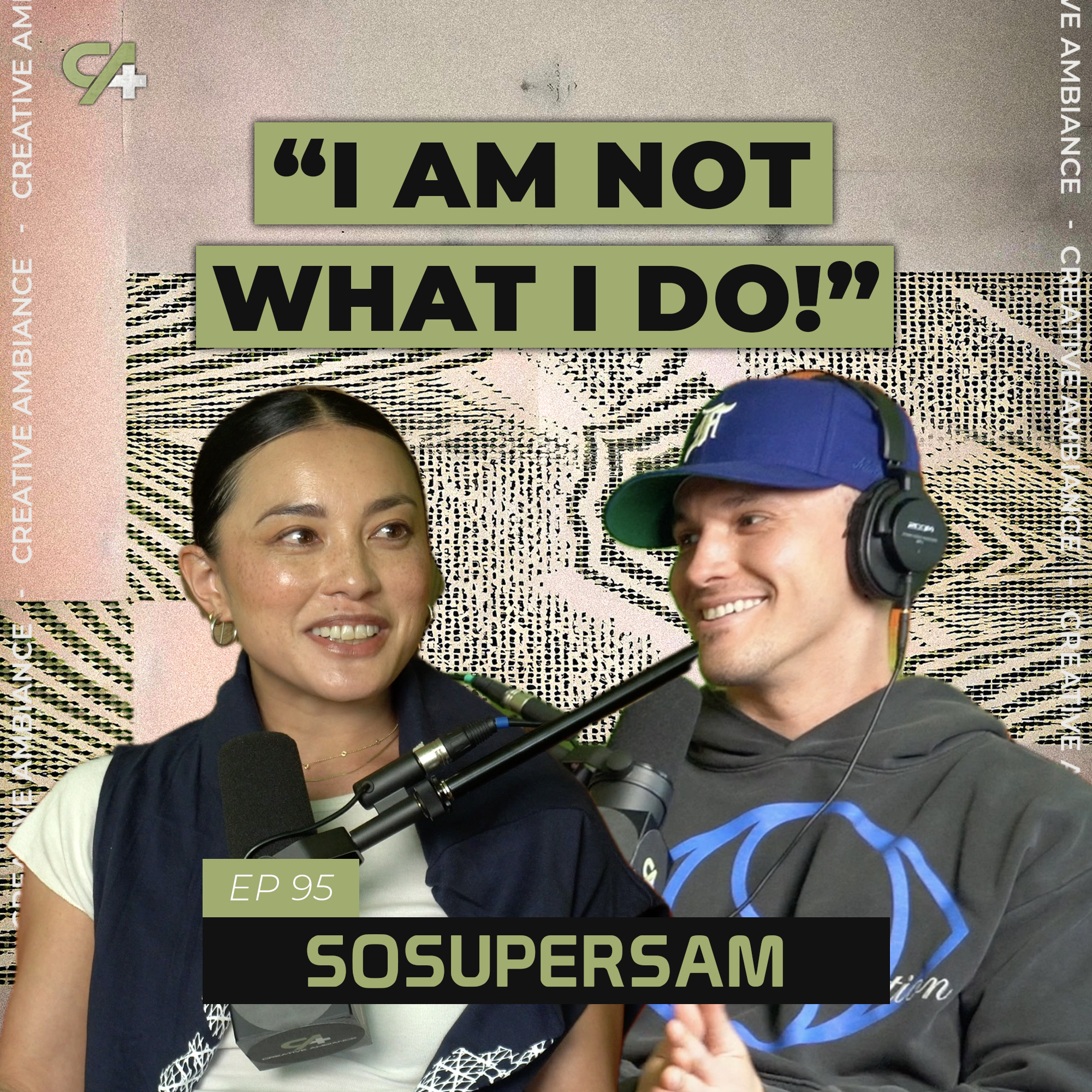 SOSUPERSAM talks 143, Creativity & Balancing Motherhood & Music | Creative Ambiance Ep. 95 episode artwork