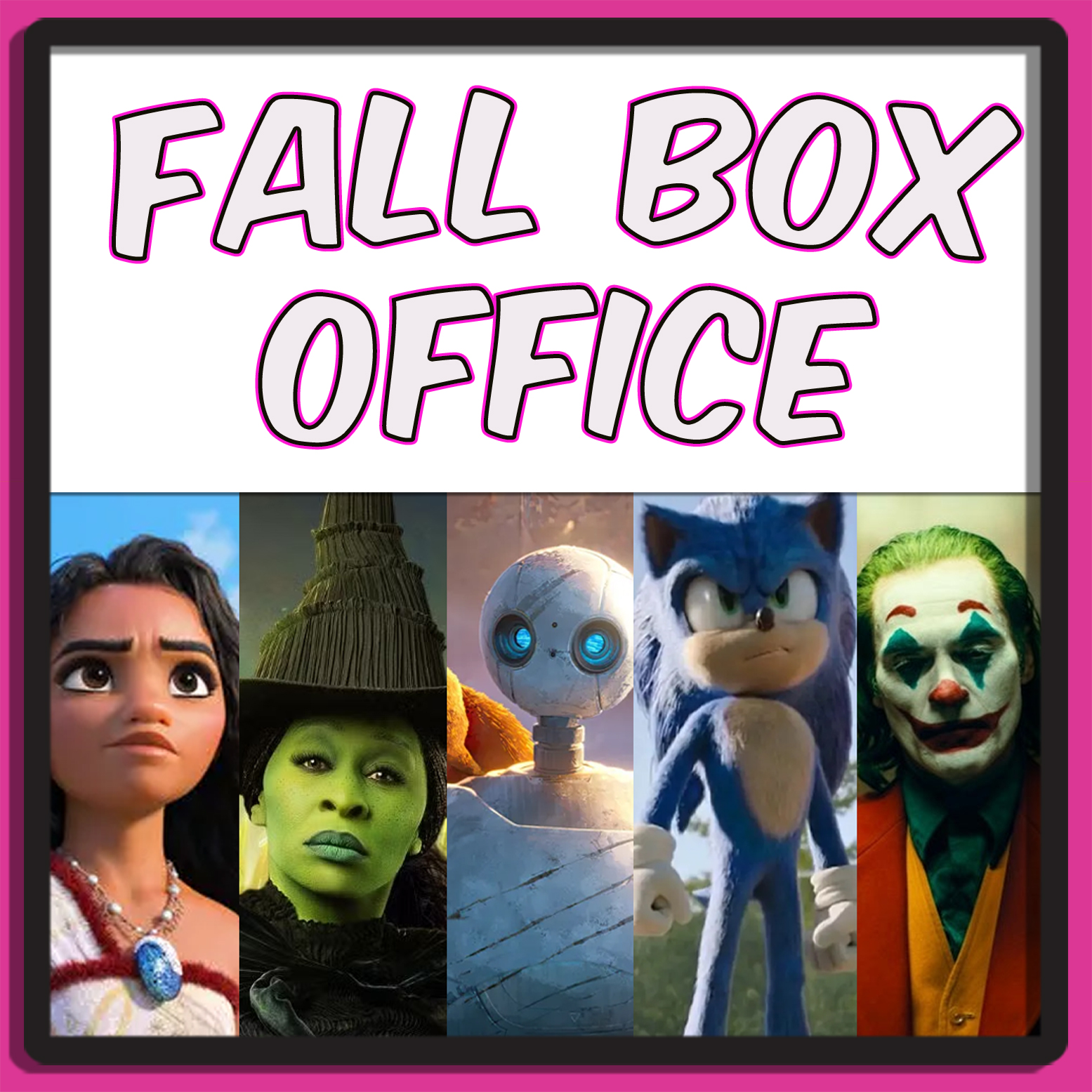 WICKED? MOANA 2? JOKER 2?... OUR FALL BOX OFFICE RECAP with David Rosen and Manda episode artwork
