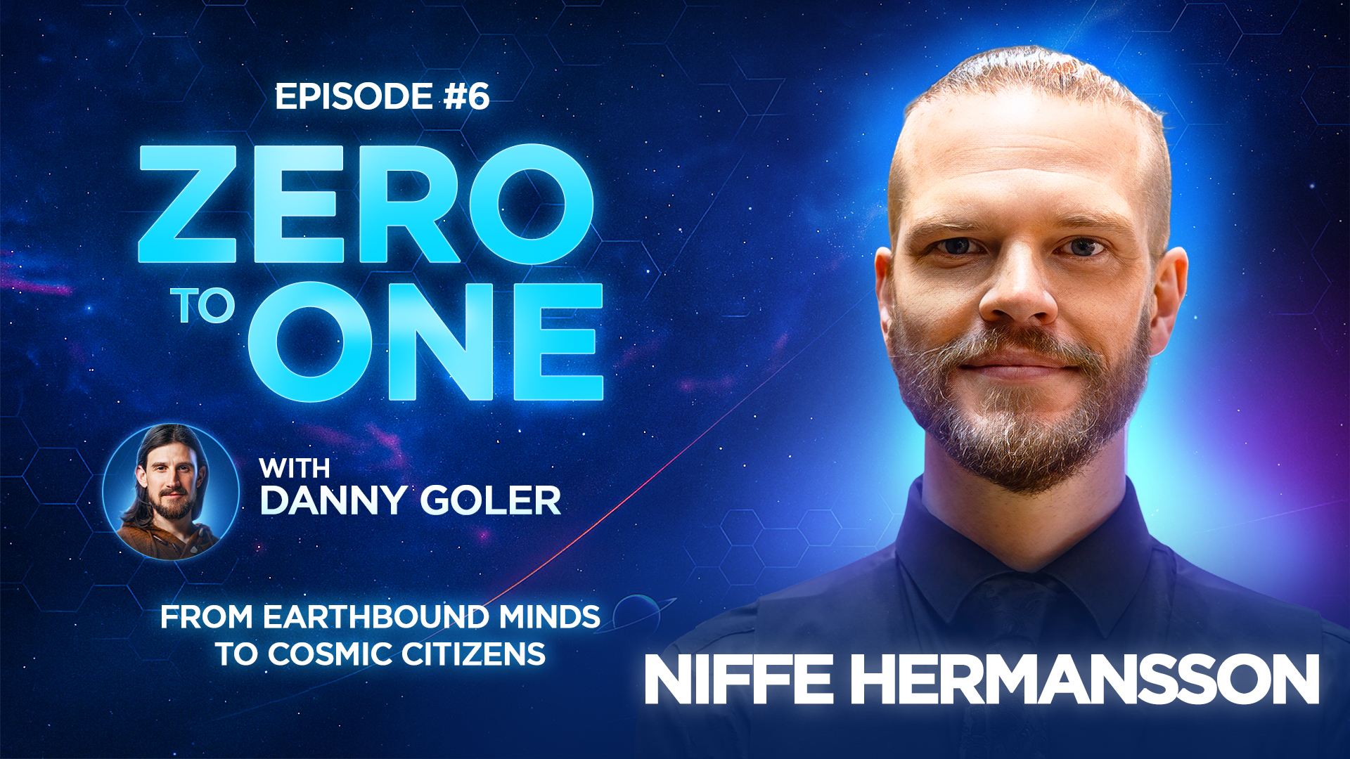 Zero to One with Danny Goler #6 - Niffe Hermansson: Can We Know the Universe Directly? episode artwork