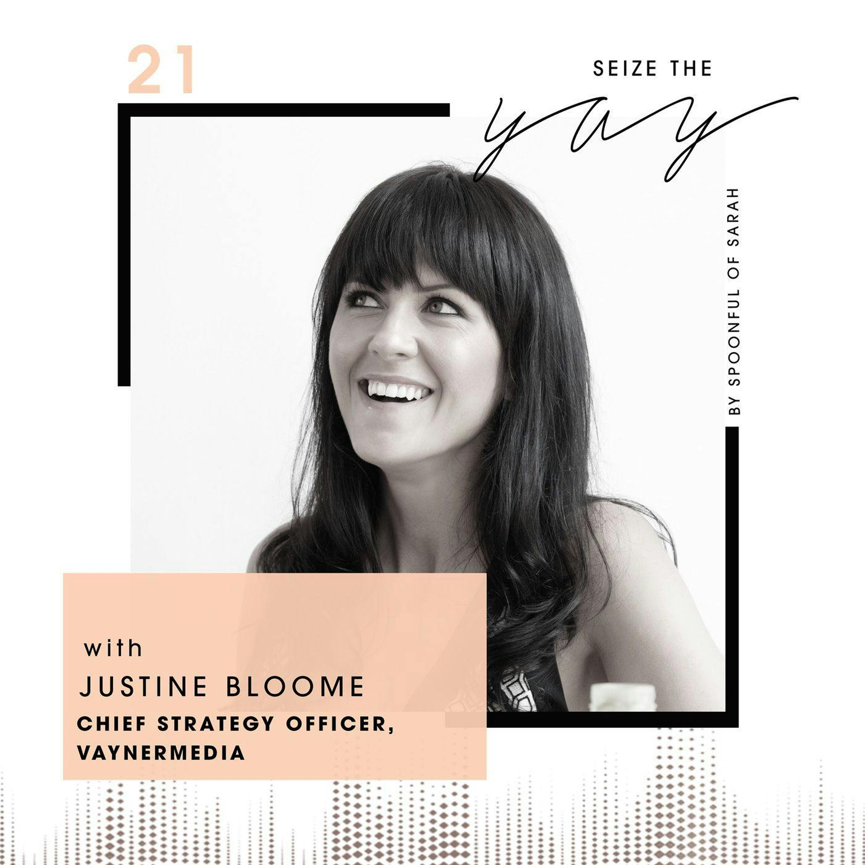 Justine Bloome // The high-flying all rounder on being a business founder, corporate executive and side hustler episode artwork