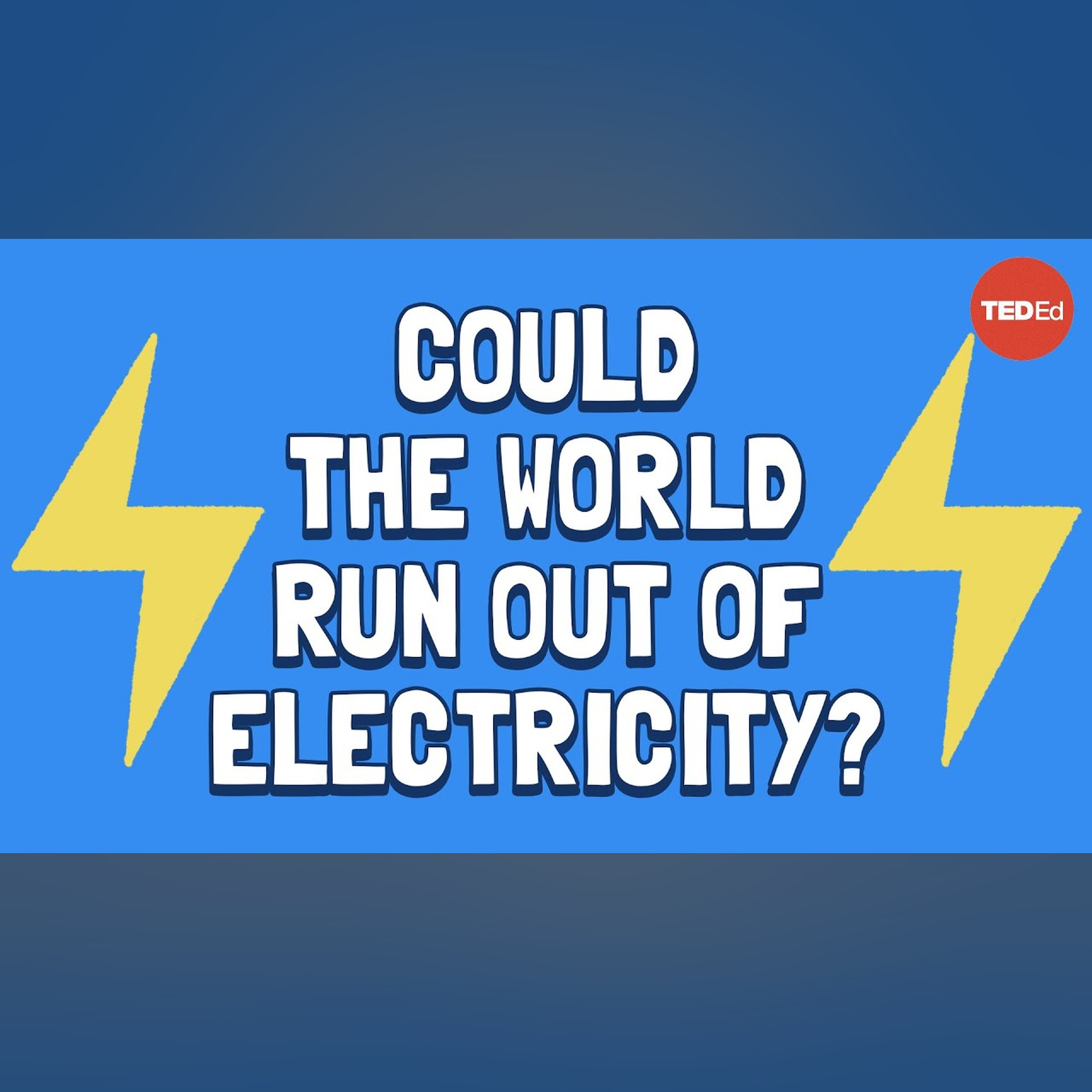 How much electricity does it take to power the world?