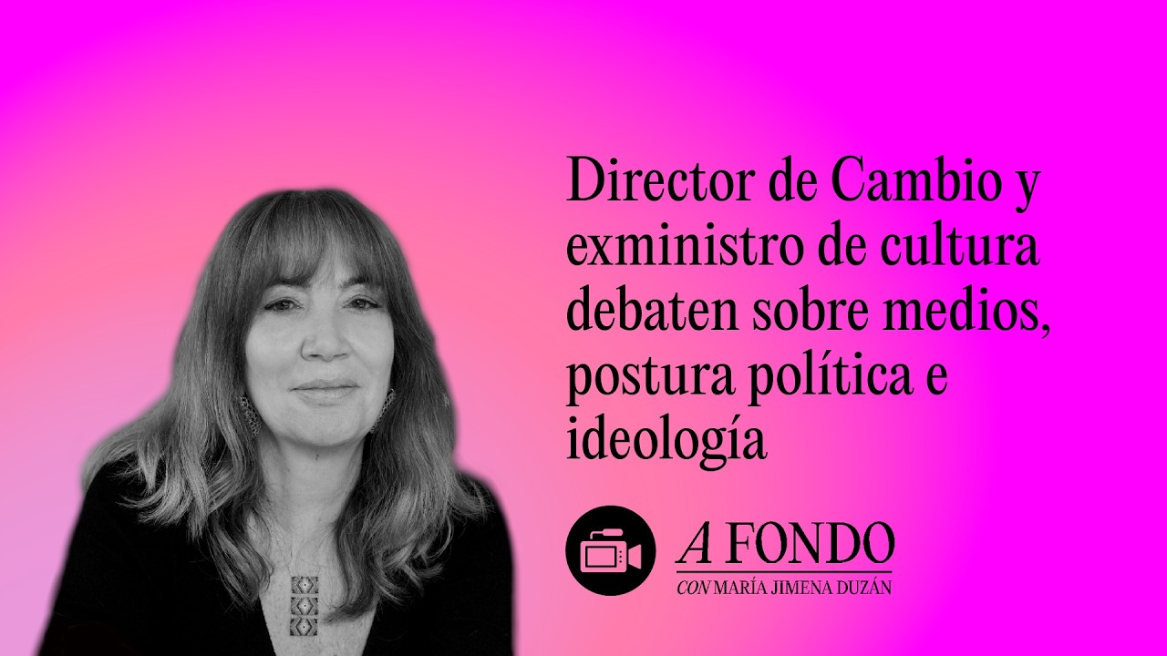 Director de Cambio y exministro de cultura debaten sobre medios, postura política e ideología