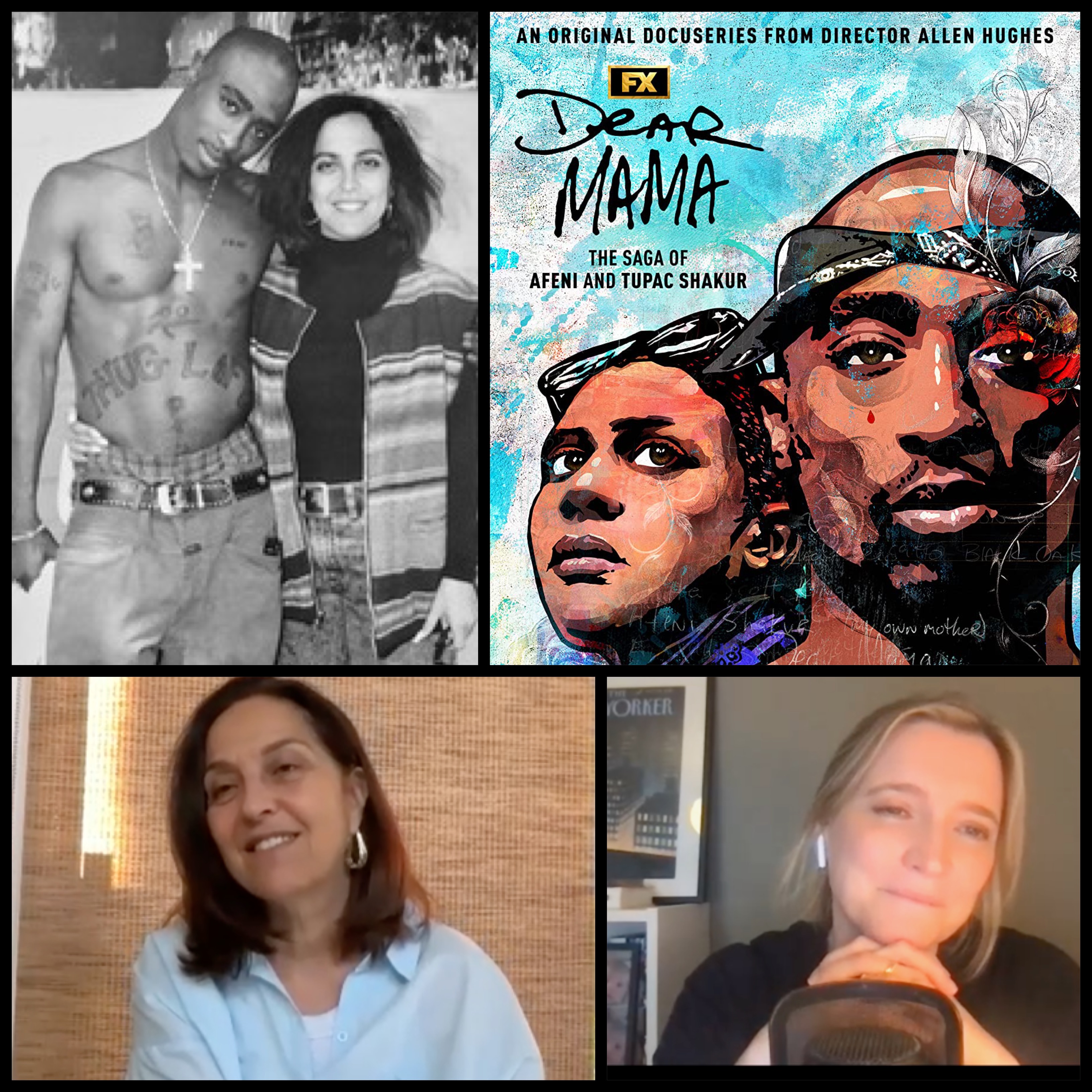 351: A conversation with activist, educator & Tupac Shakur's former manager Leila Steinberg. The power of art, Tupac & Allen Hughes' incredible doc series 'Dear Mama'