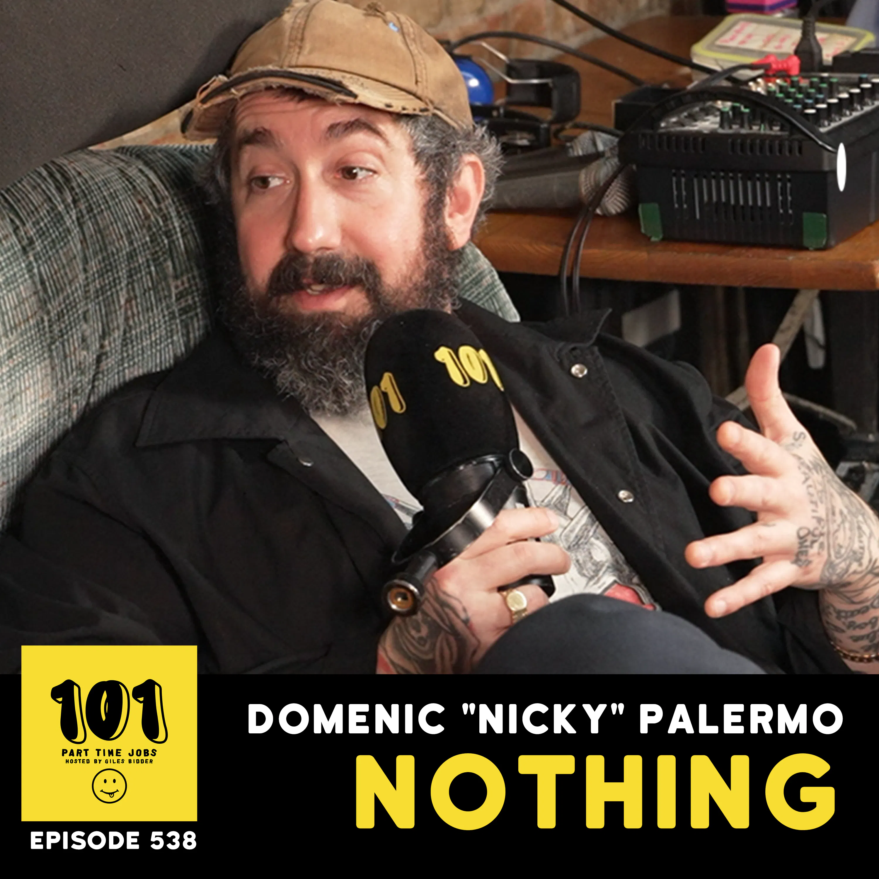 Domenic "Nicky" Palermo (NOTHING) - "I got my high school diploma in prison" episode artwork