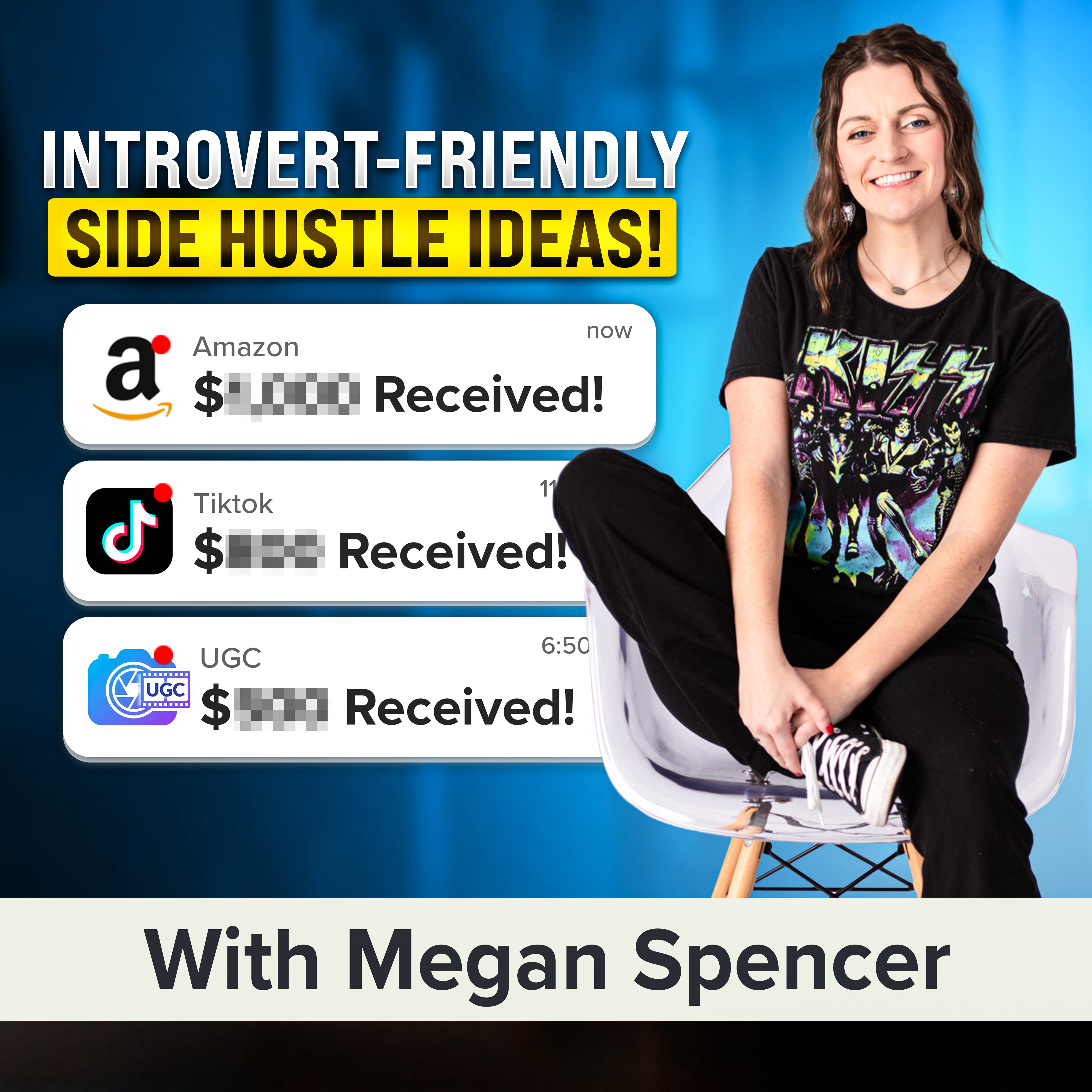 Want to Make Money as an Introvert? High-Income Side Hustles for "Anti-Influencers" | Megan Spencer