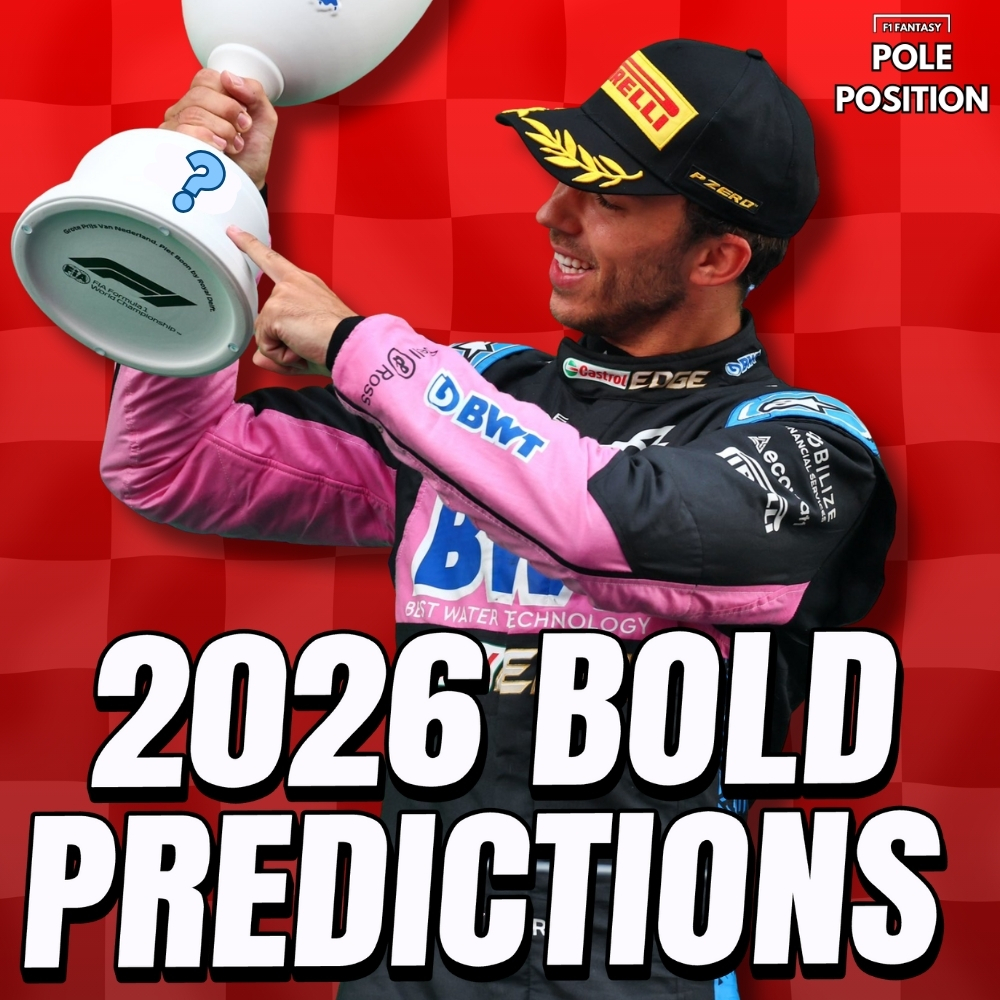 My F1 2026 BOLD Predictions | F1 Fantasy 2026 Tips, Picks, & Strategy