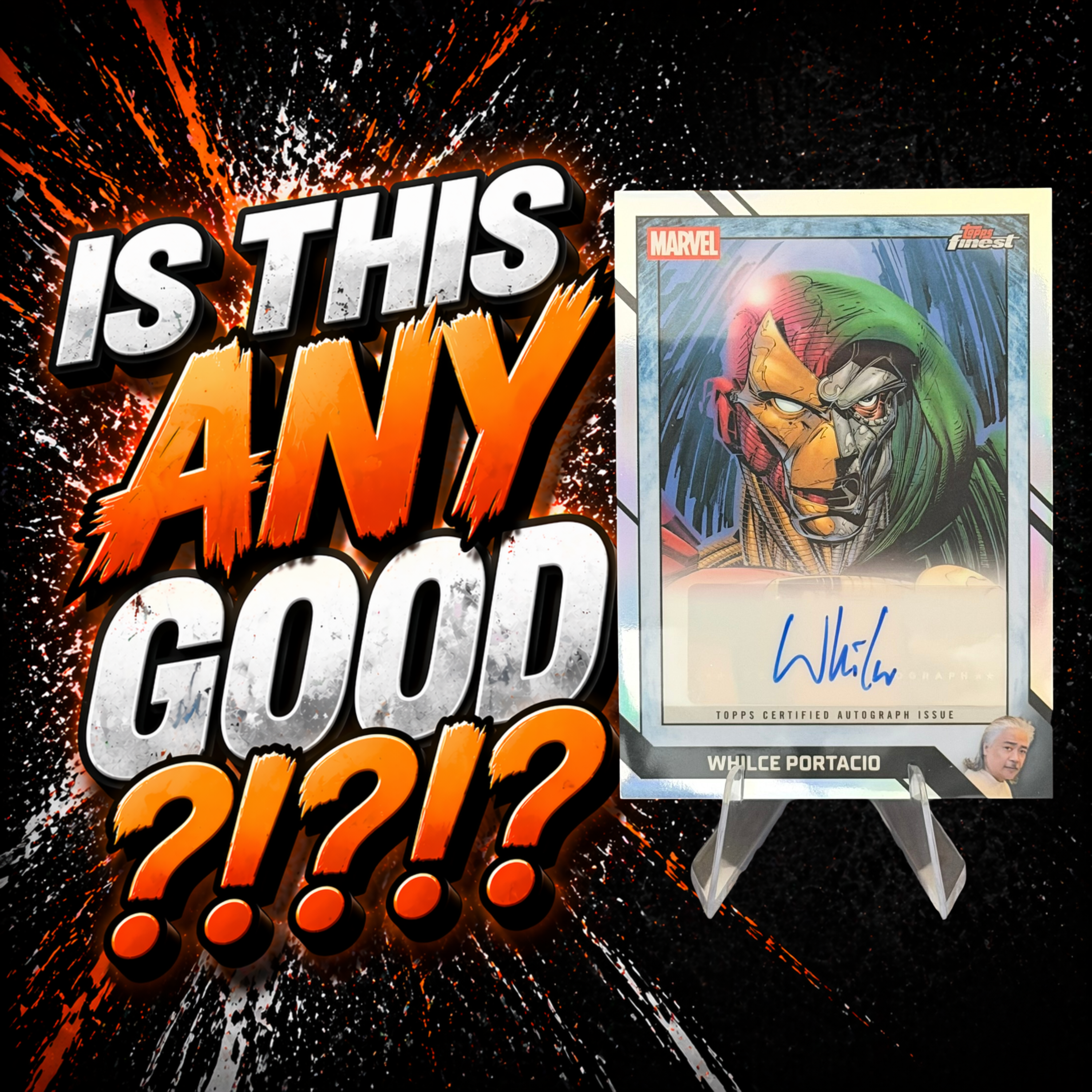 2026 Topps Finest Fantastic Four Box Break episode artwork