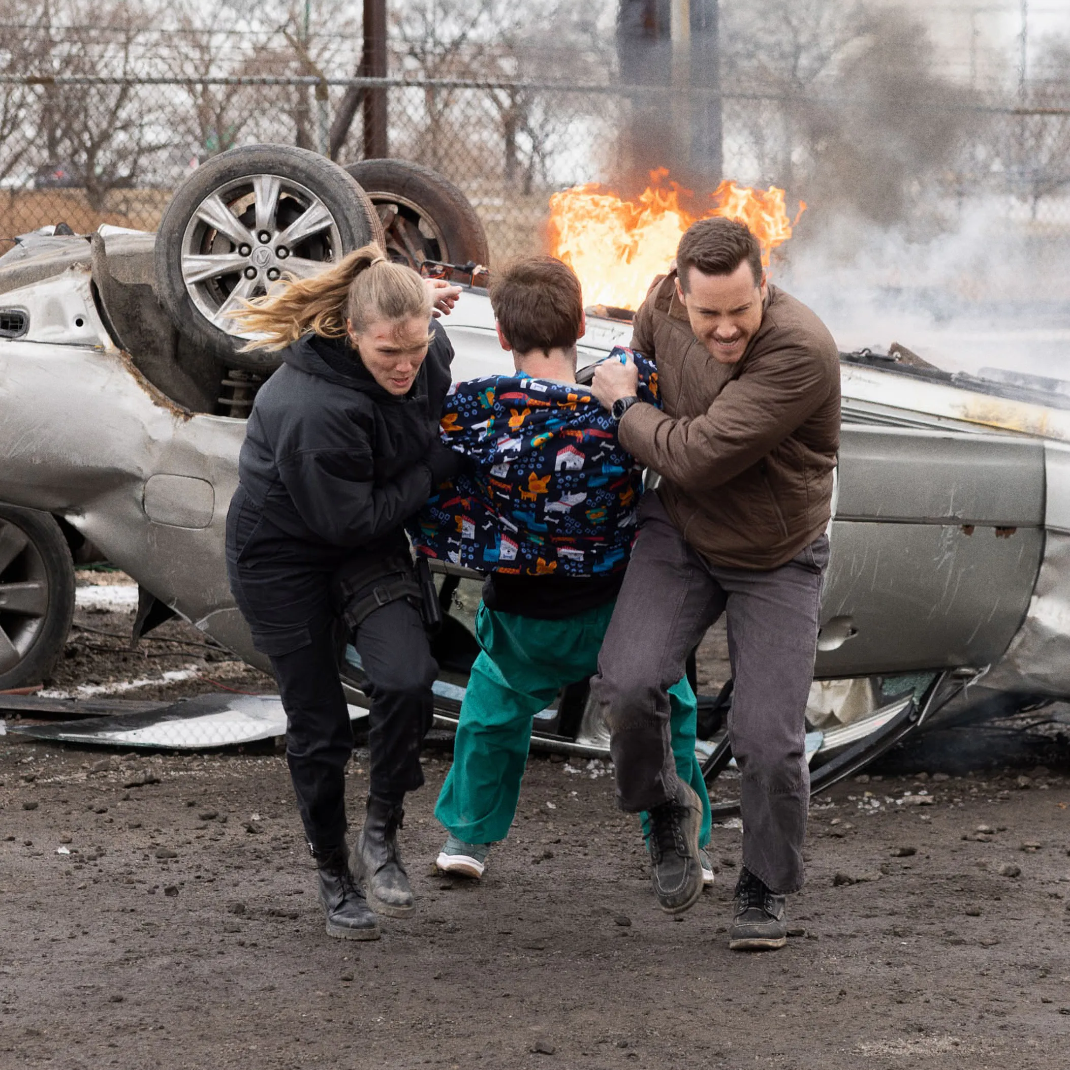 Jesse Lee Soffer and Tracy Spiridakos (Jay Halstead and Hailey Upton on Chicago P.D.) episode artwork