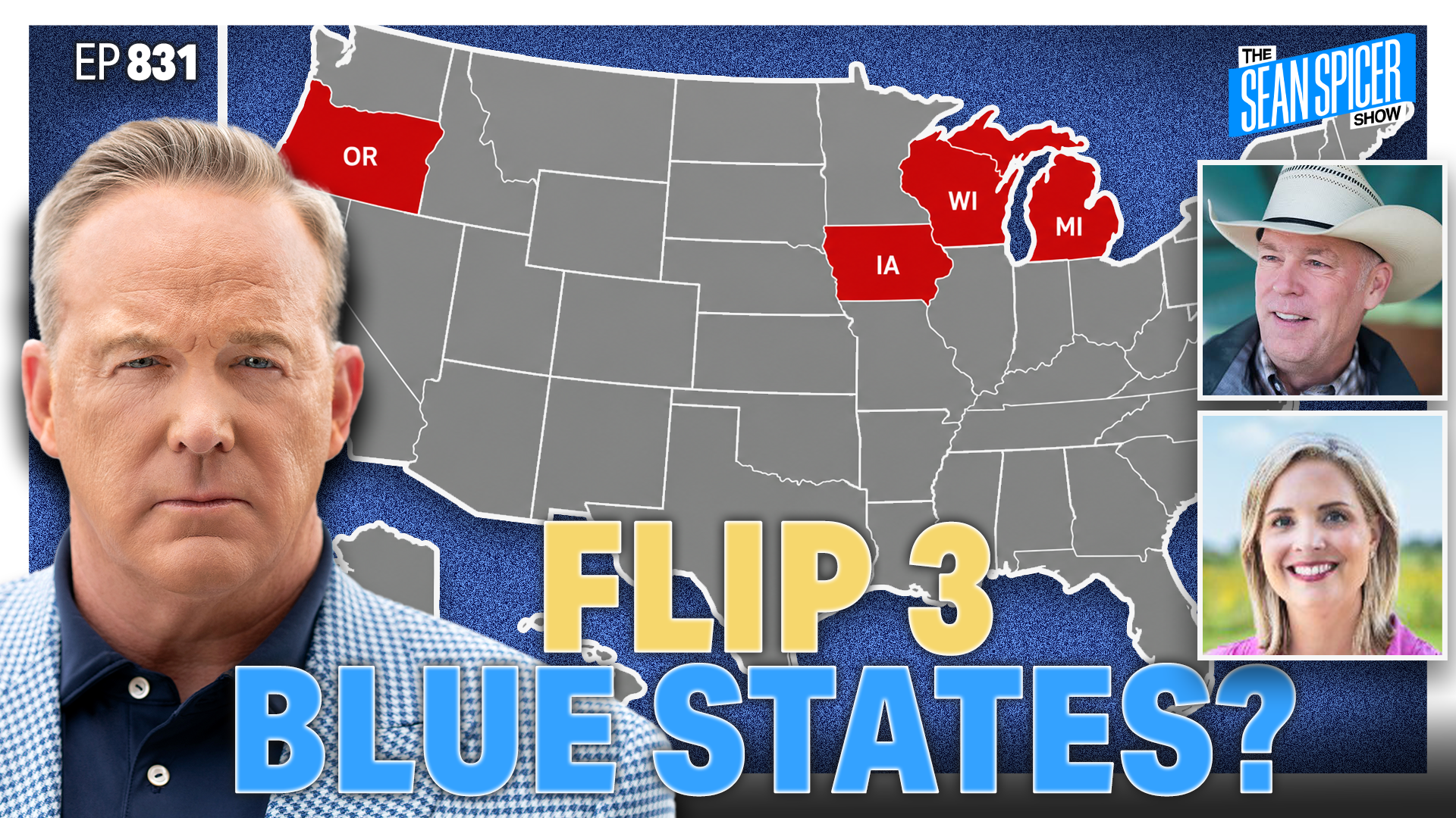 Can Republicans FLIP 3 Blue Governor Seats? Gianforte Goes Race-by-Race & Hinson's Final Push EP 831