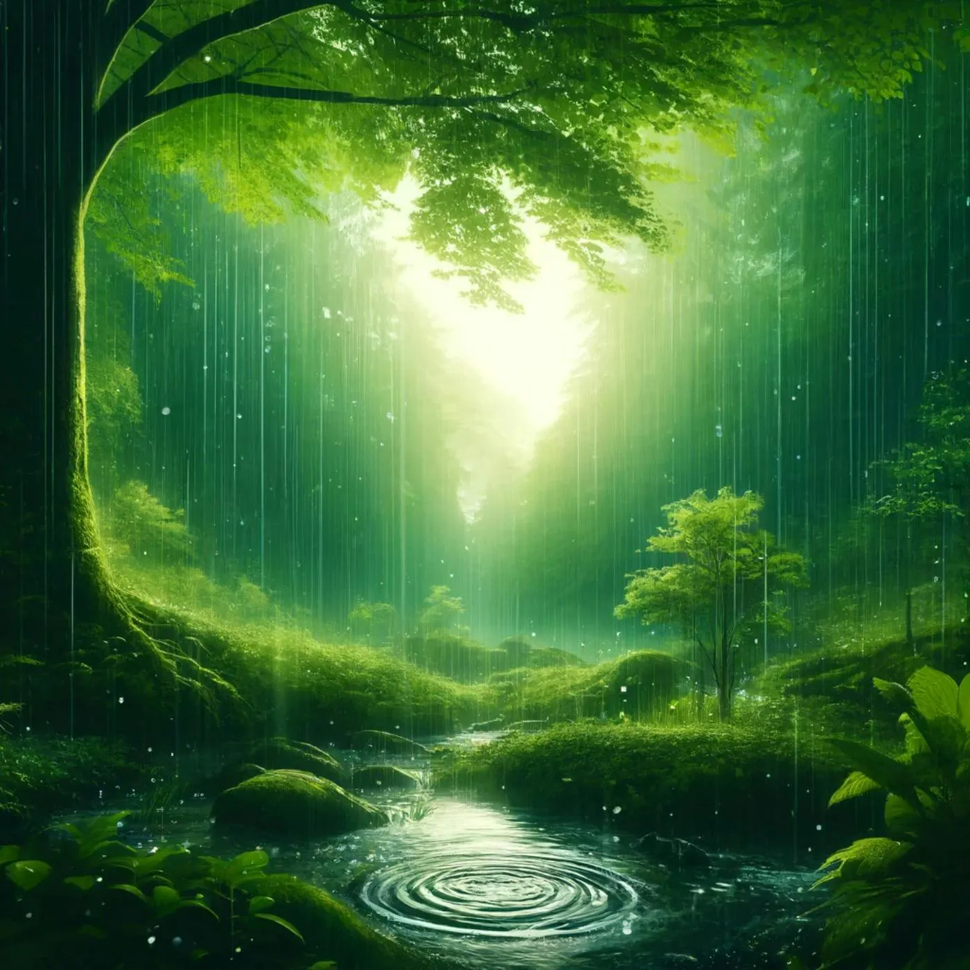 ️ Lluvia Intensa: Alivio Natural y Relajación Profunda
